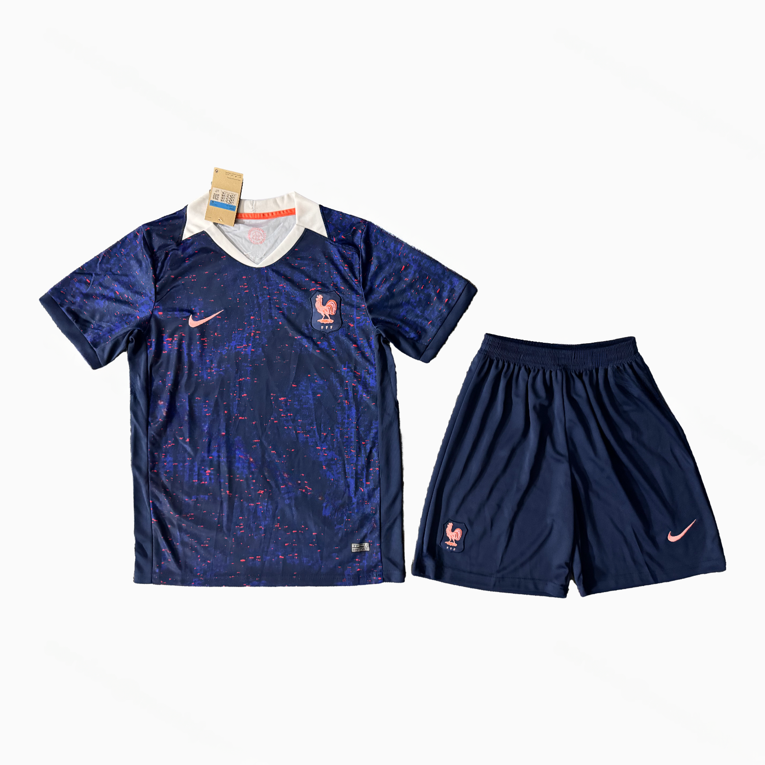 France 25-26 Women's Team Home Men's Adult Jersey Set - Fans Version - UnitedFutballJersey
