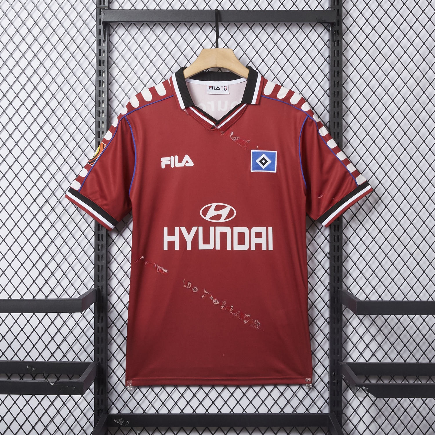 Retro Hamburger SV 1999-00 Third Red Jersey - UnitedFutballJersey