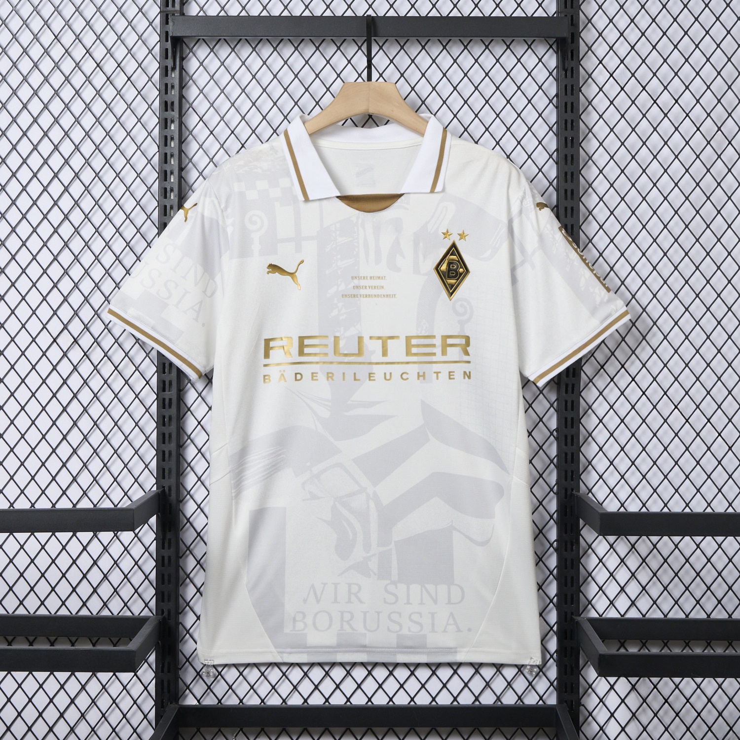 Borussia Mönchengladbach 25-26 125-Year Anniversary Jersey - Fans Version - UnitedFutballJersey