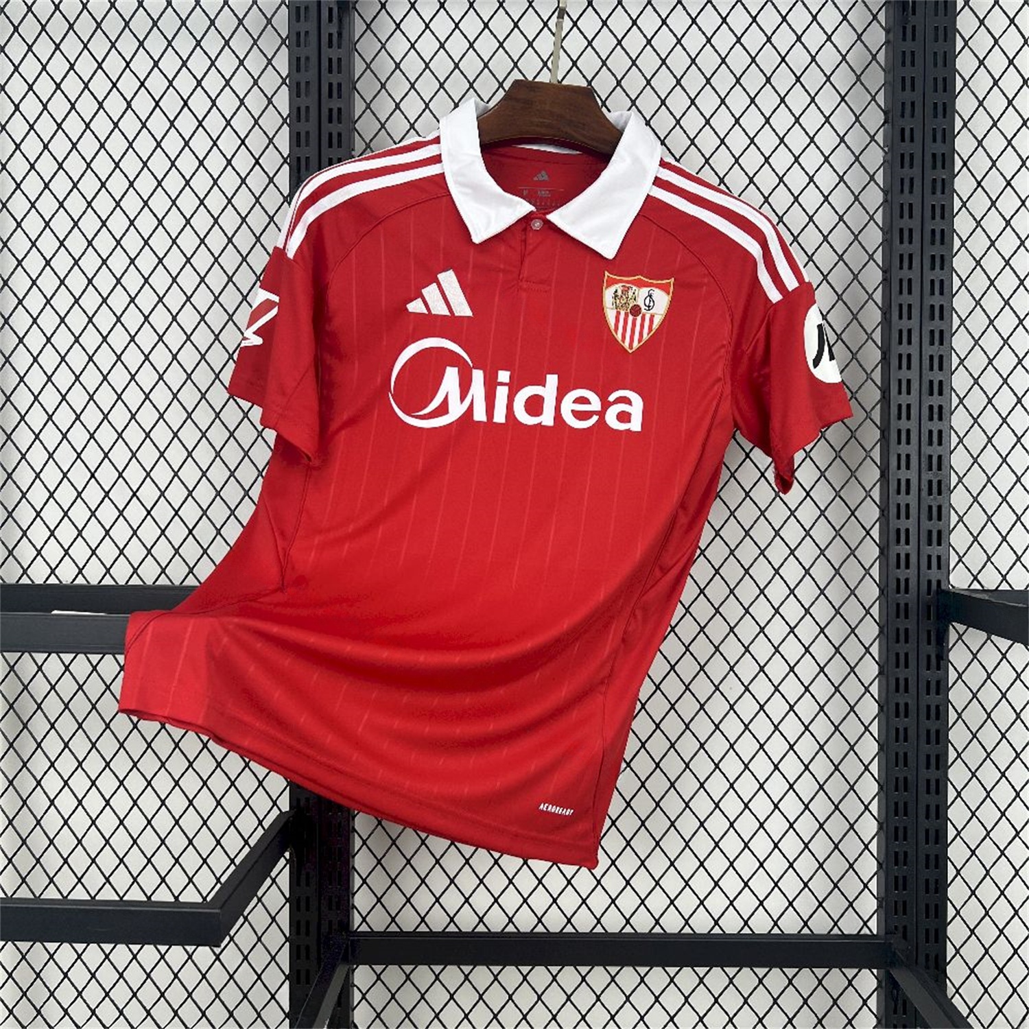 Sevilla 25-26 Away Red Jersey - Fans Version - UnitedFutballJersey