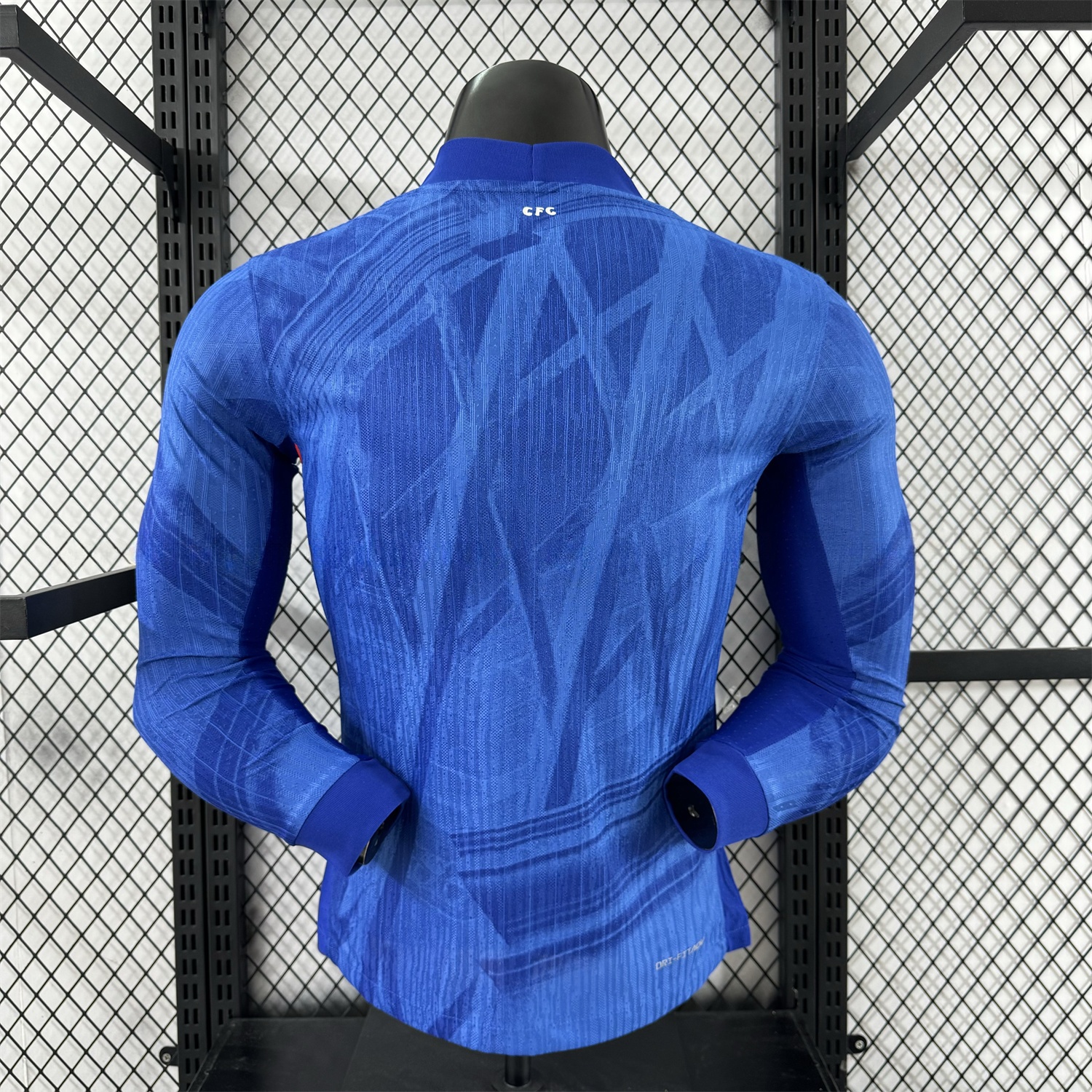 C.H.E.L.S.E.A 25-26 Home Unsponsored Blue Long Sleeves Jersey - Player Version - UnitedFutballJersey