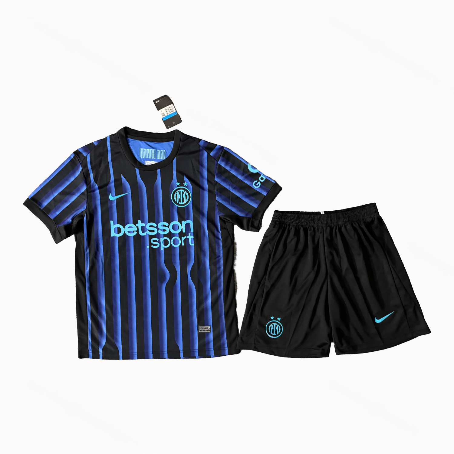 Inter Milan 25-26 Home Men's Adult Jersey Set - Fans Version - UnitedFutballJersey