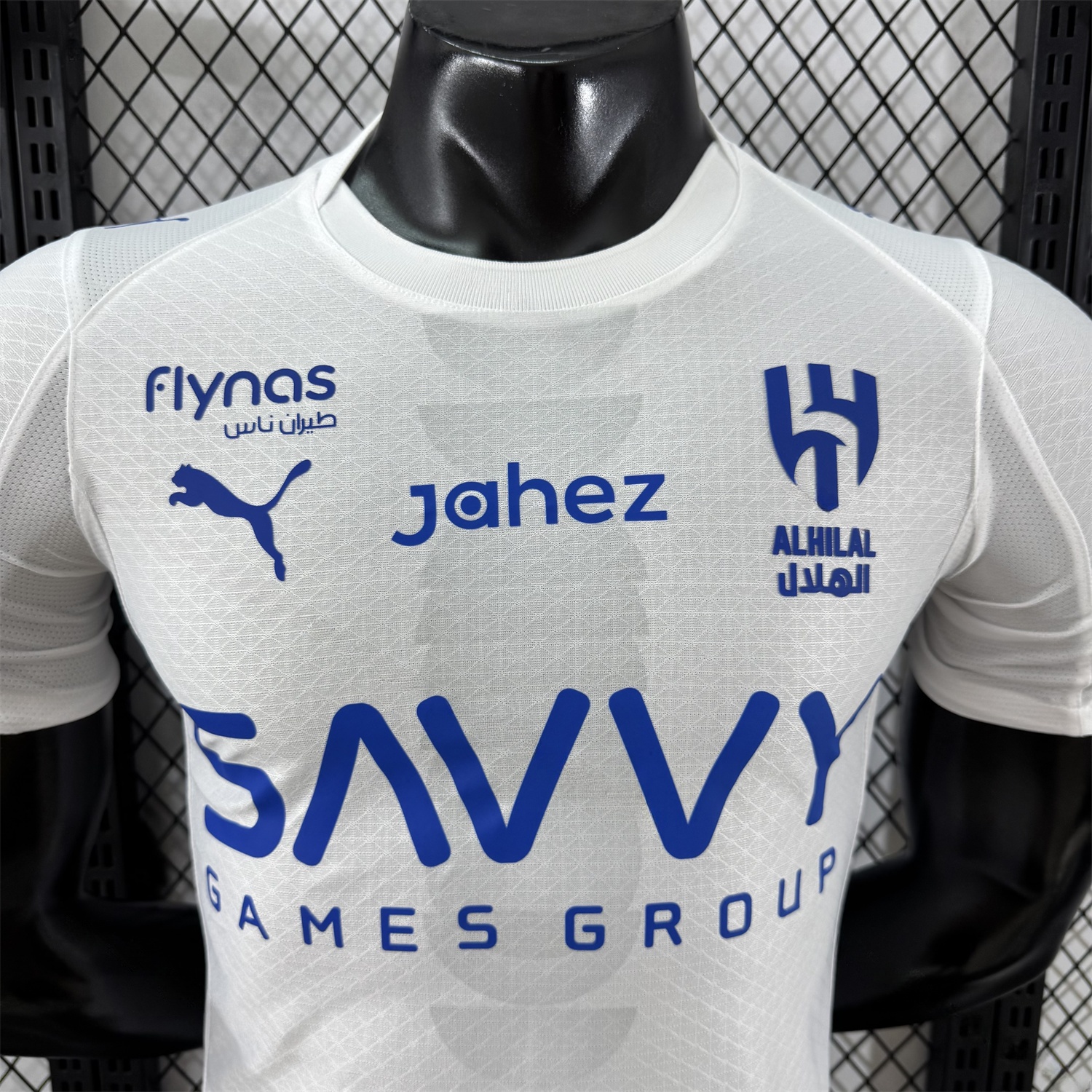 Al Hilal Riyadh Crescent 25-26 Away Jersey With Chest Sponsor - Player Version - UnitedFutballJersey