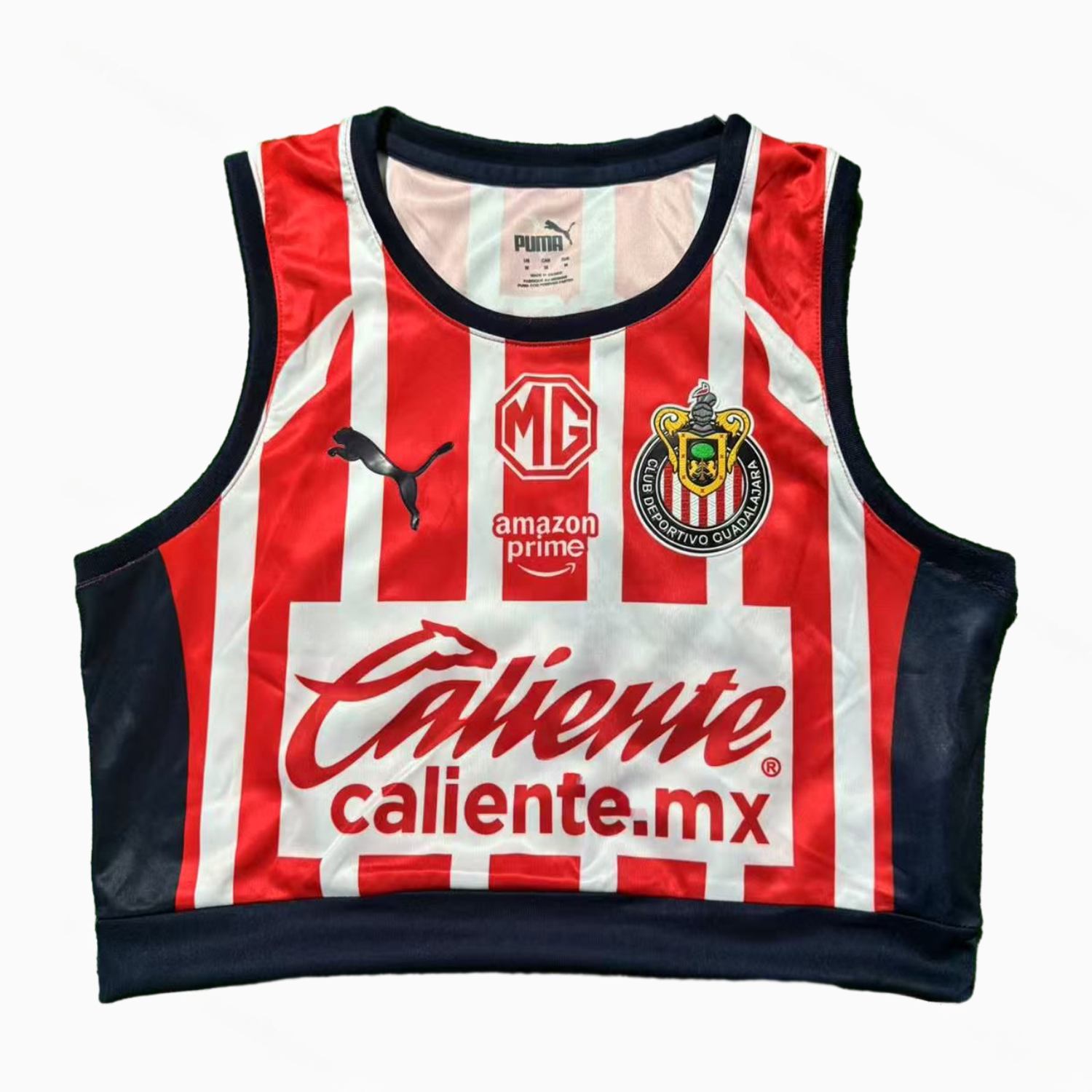 Women's Chivas de Guadalajara 25-26 Home Yoga Vest - UnitedFutballJersey