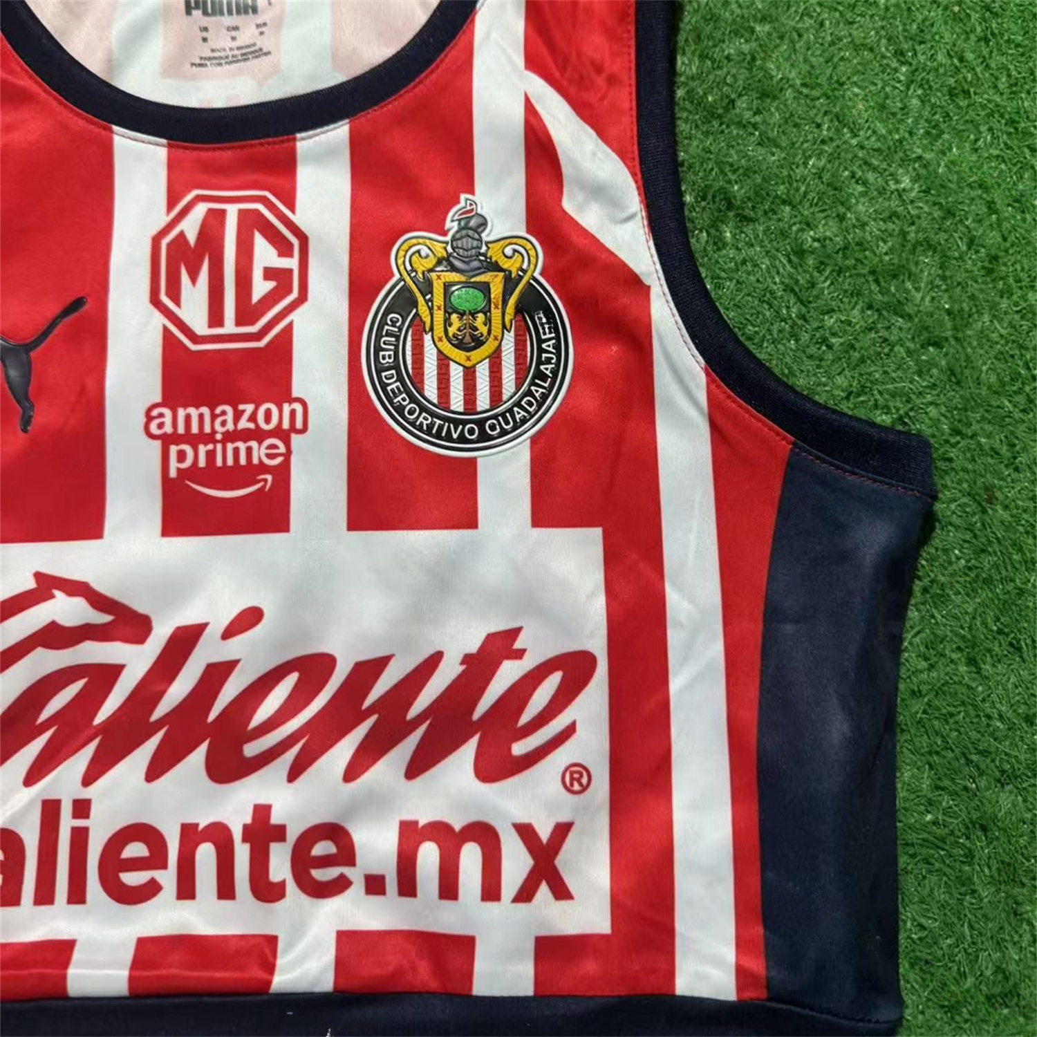 Women's Chivas de Guadalajara 25-26 Home Yoga Vest - UnitedFutballJersey