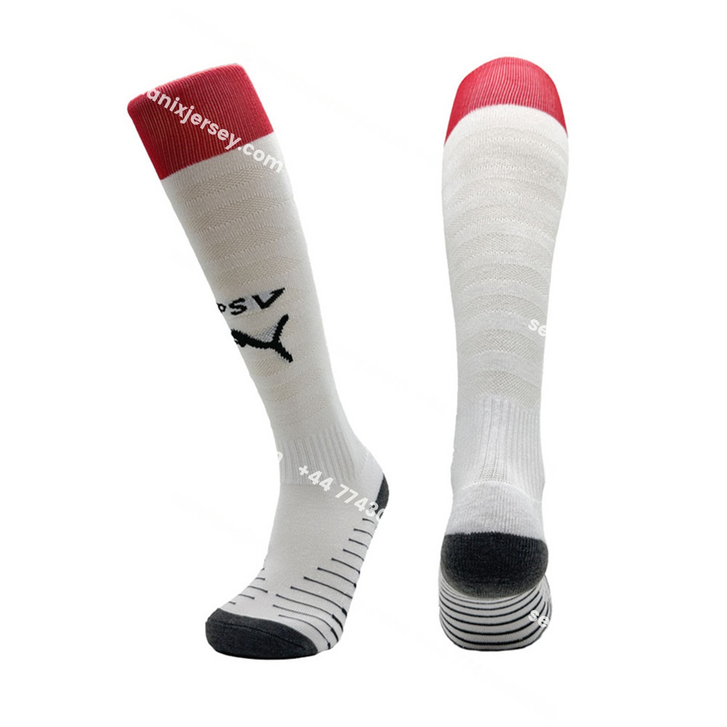 PSV Eindhoven 25-26 Home Socks - White - UnitedFutballJersey