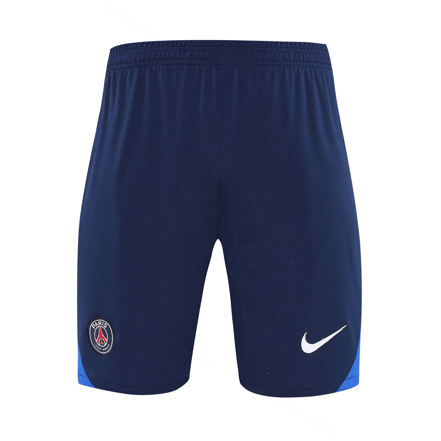 Paris Saint-Germain PSG 25-26 Short-Sleeve Training Set - Blue Top & Deep Blue Shorts - UnitedFutballJersey