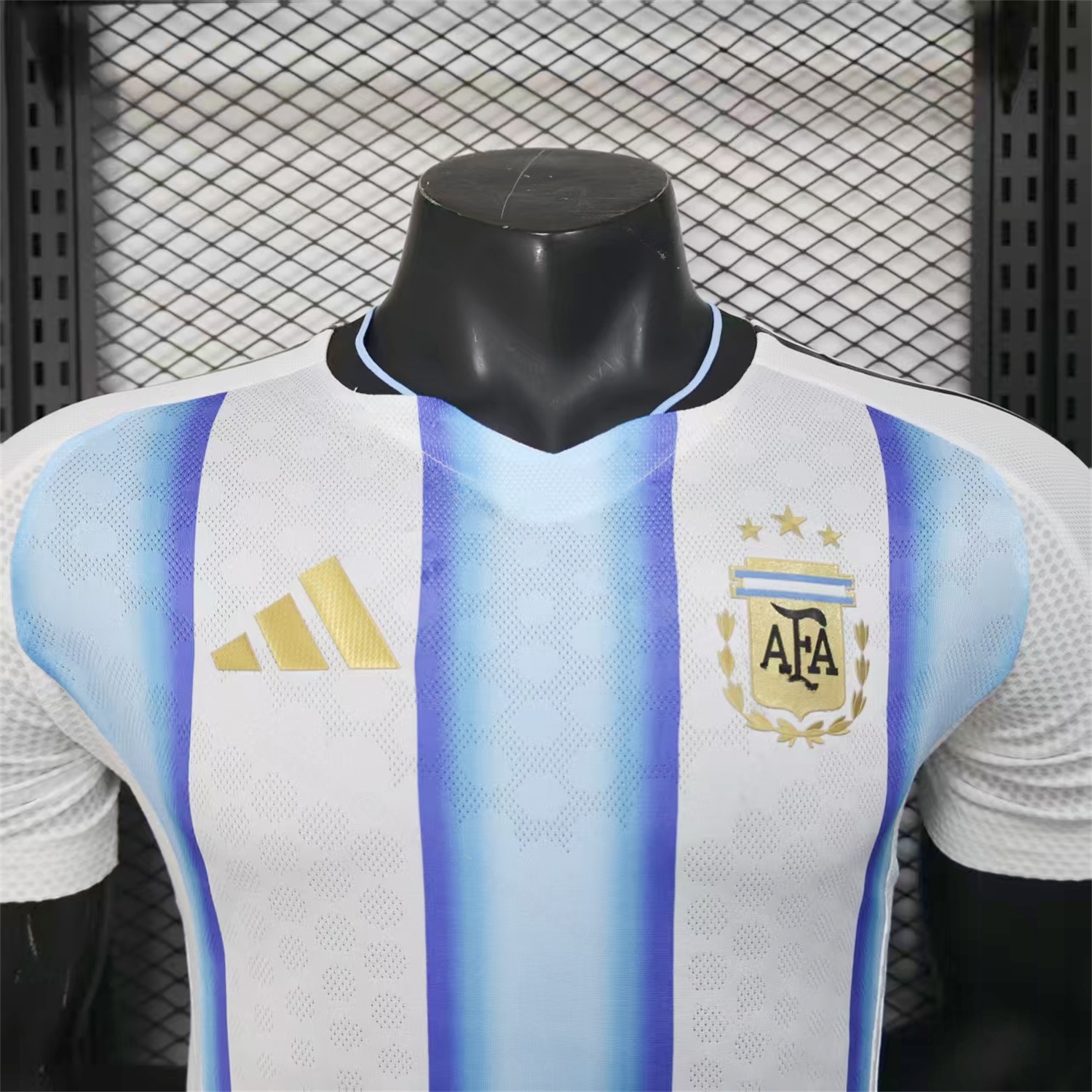 Argentina 25-26 Home Blue White Jersey(Leaked Version) - Player Version - UnitedFutballJersey