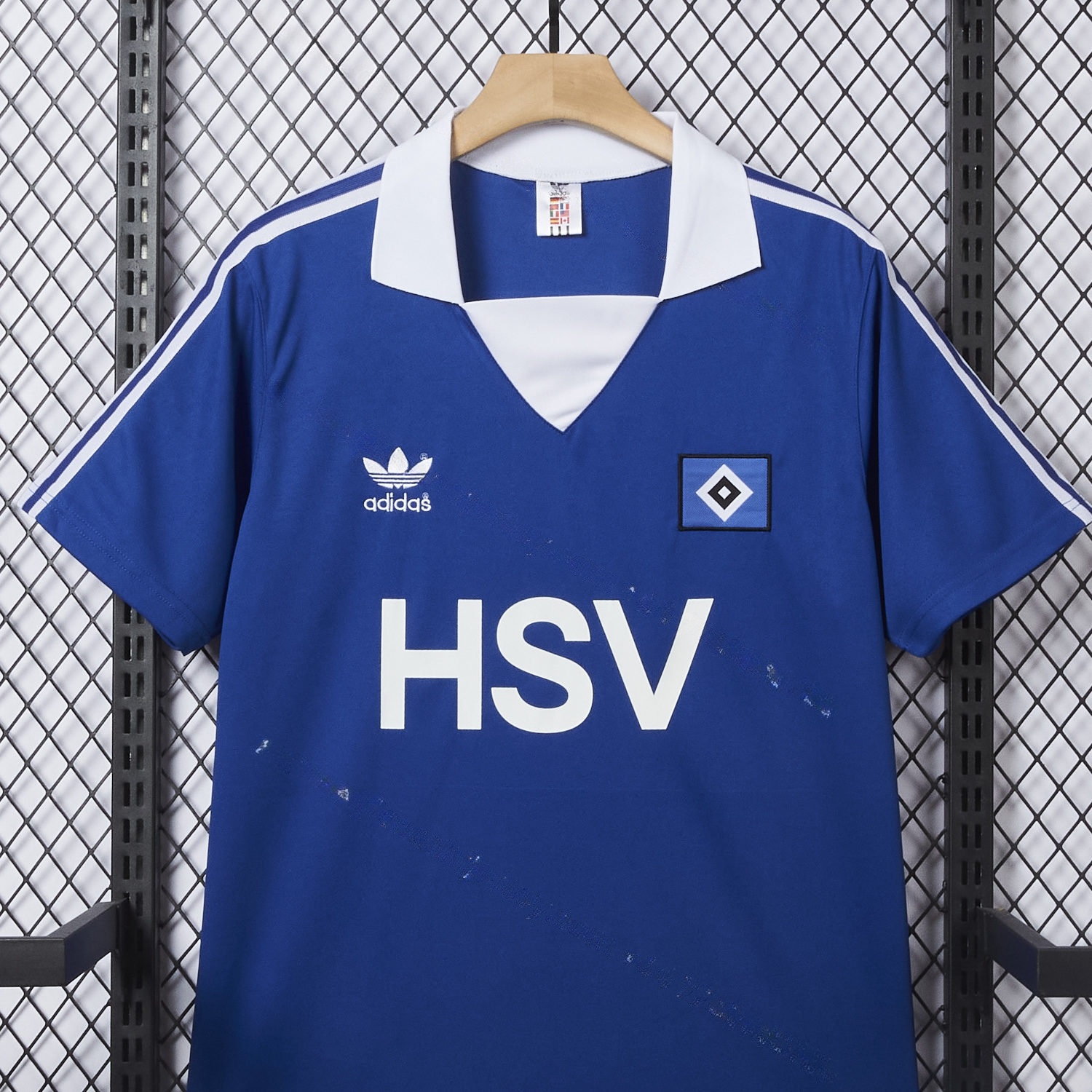 Retro Hamburger SV 1979 Away Blue Jersey - UnitedFutballJersey