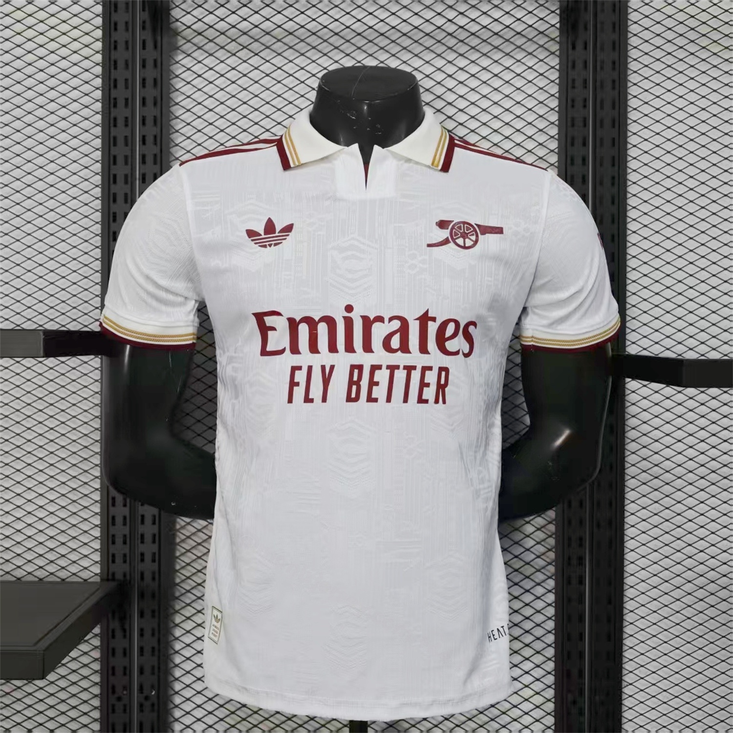 Arsenal 25-26 Third White Jersey - Player Version - UnitedFutballJersey