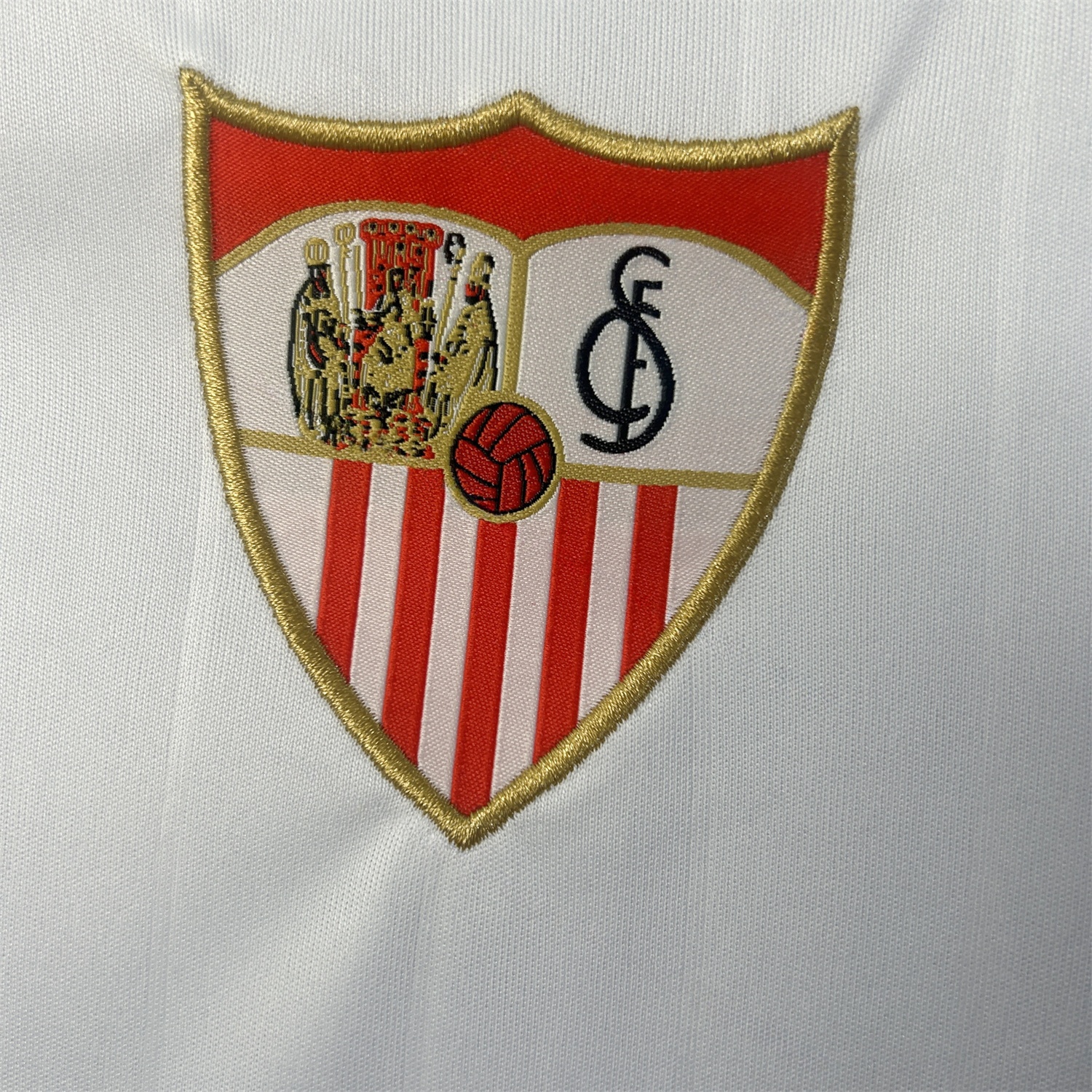Sevilla 25-26 Home White Jersey - Fans Version - UnitedFutballJersey