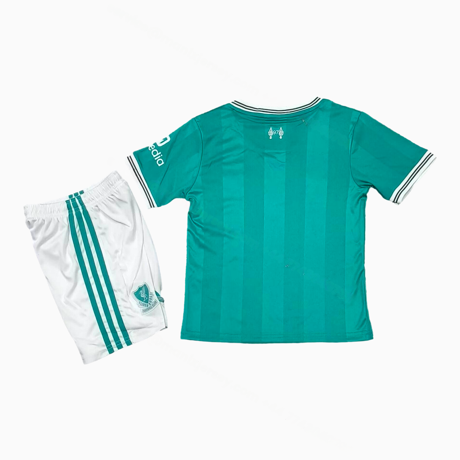 Liver.pool 25-26 Third Green Kids Kit - UnitedFutballJersey