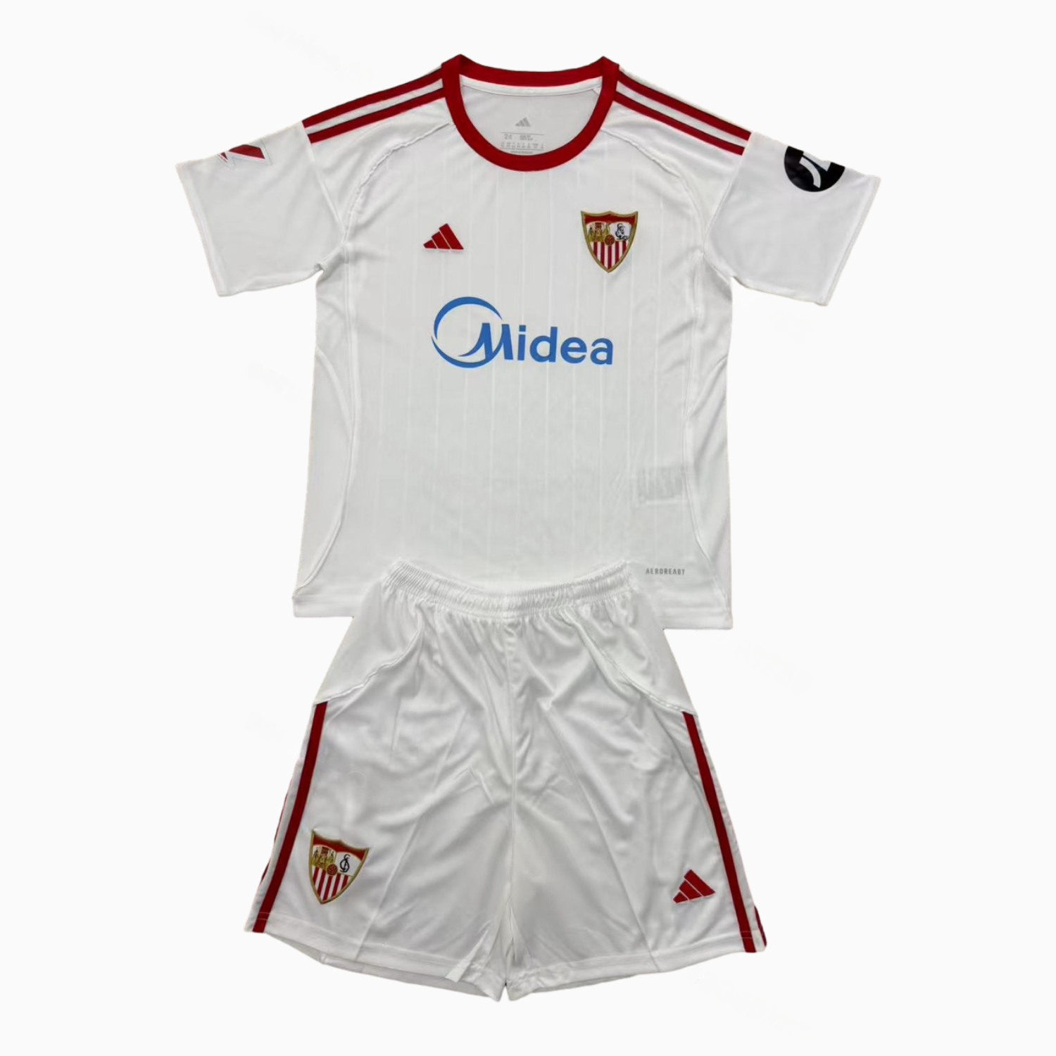 Sevilla 25-26 Home Men's Adult Jersey Set - Fans Version - UnitedFutballJersey