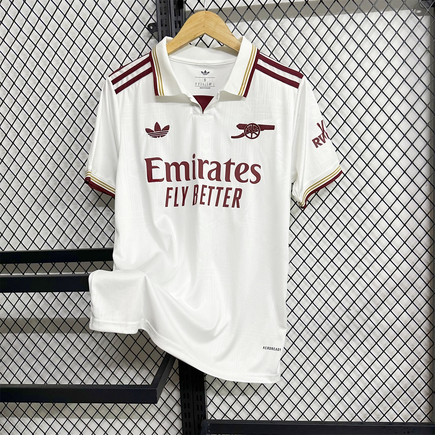 Arsenal 25-26 Third White Jersey - Fans Version - UnitedFutballJersey