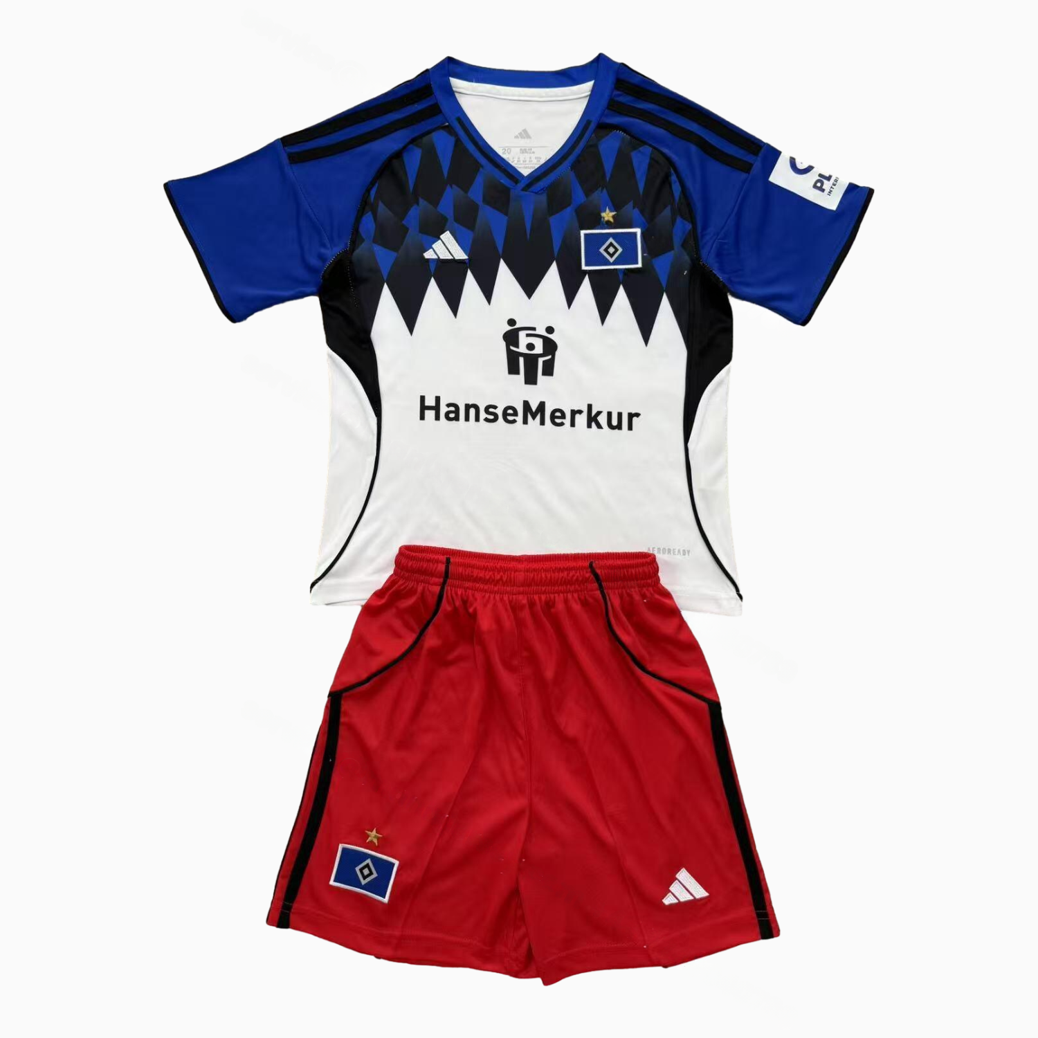 Hamburger SV 25-26 Home Men's Adult Jersey Set - Fans Version - UnitedFutballJersey