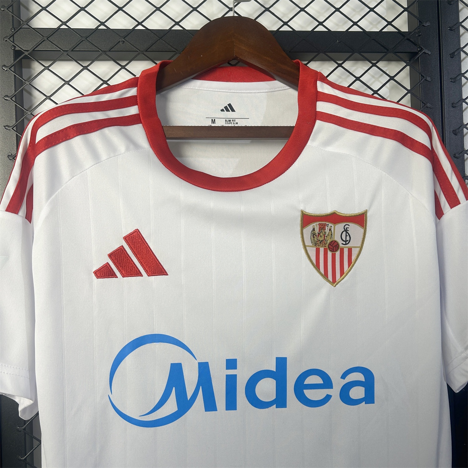 Sevilla 25-26 Home White Jersey - Fans Version - UnitedFutballJersey
