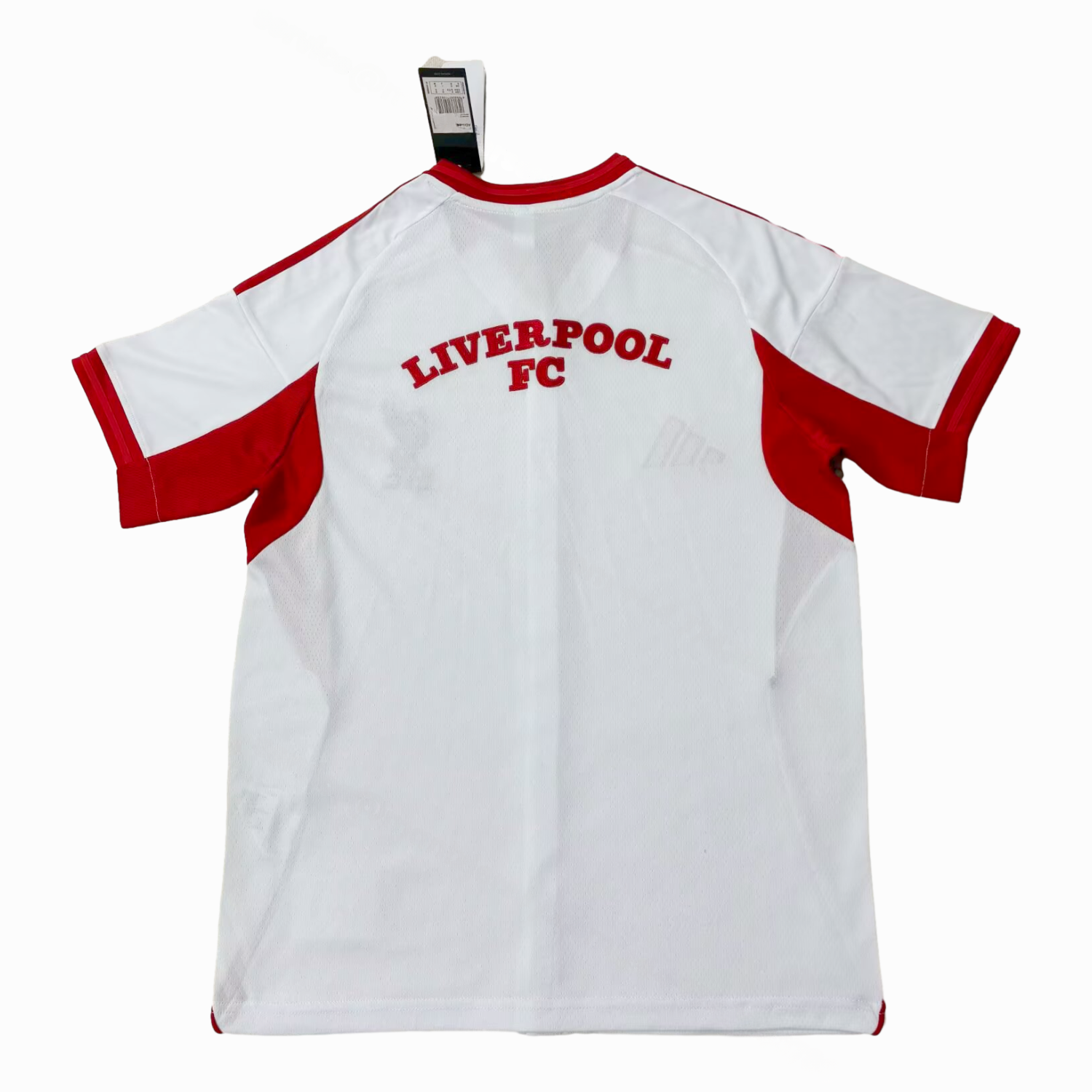 Liver.pool 25-26 White Baseball Jersey - UnitedFutballJersey