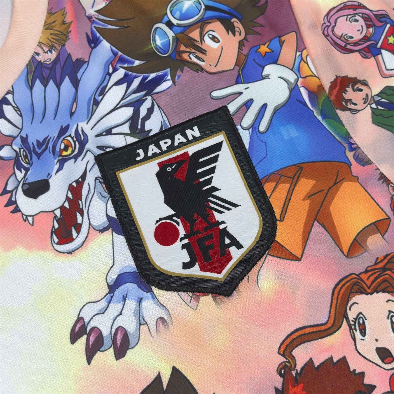 Japan 25-26 Digimon Family Portrait Jersey - Fans Version - UnitedFutballJersey