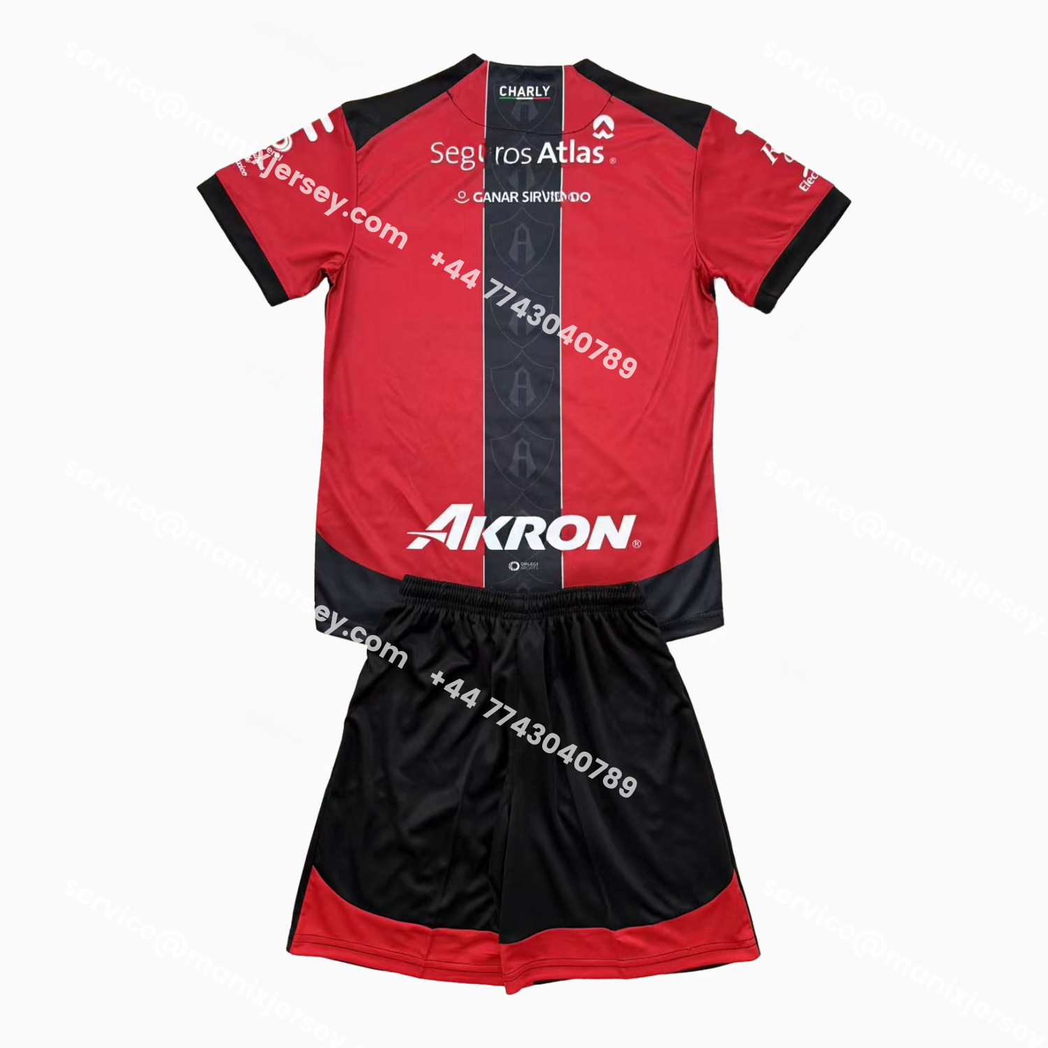 Atlas 25-26 Home Red Men's Adult Jersey Set - Fans Version - UnitedFutballJersey