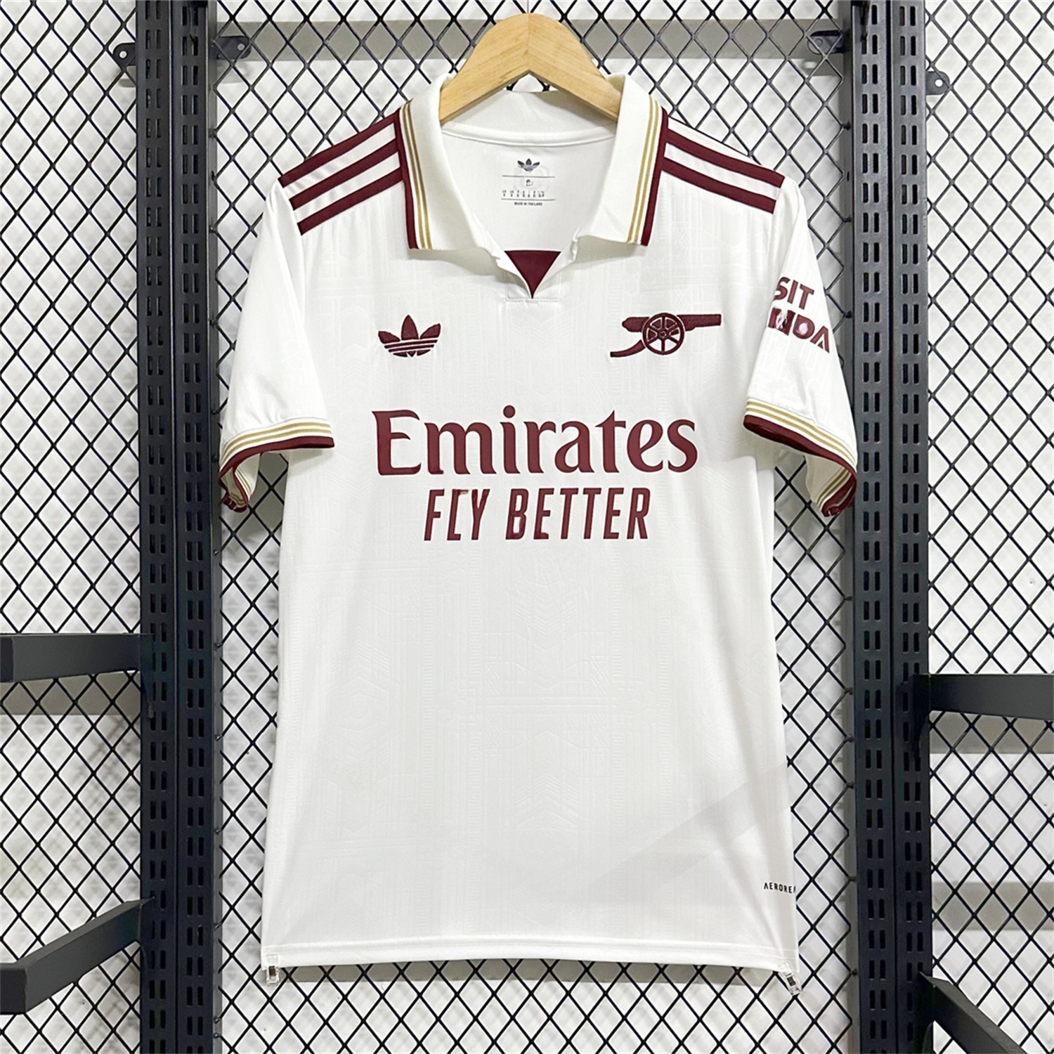 Arsenal 25-26 Third White Jersey - Fans Version - UnitedFutballJersey