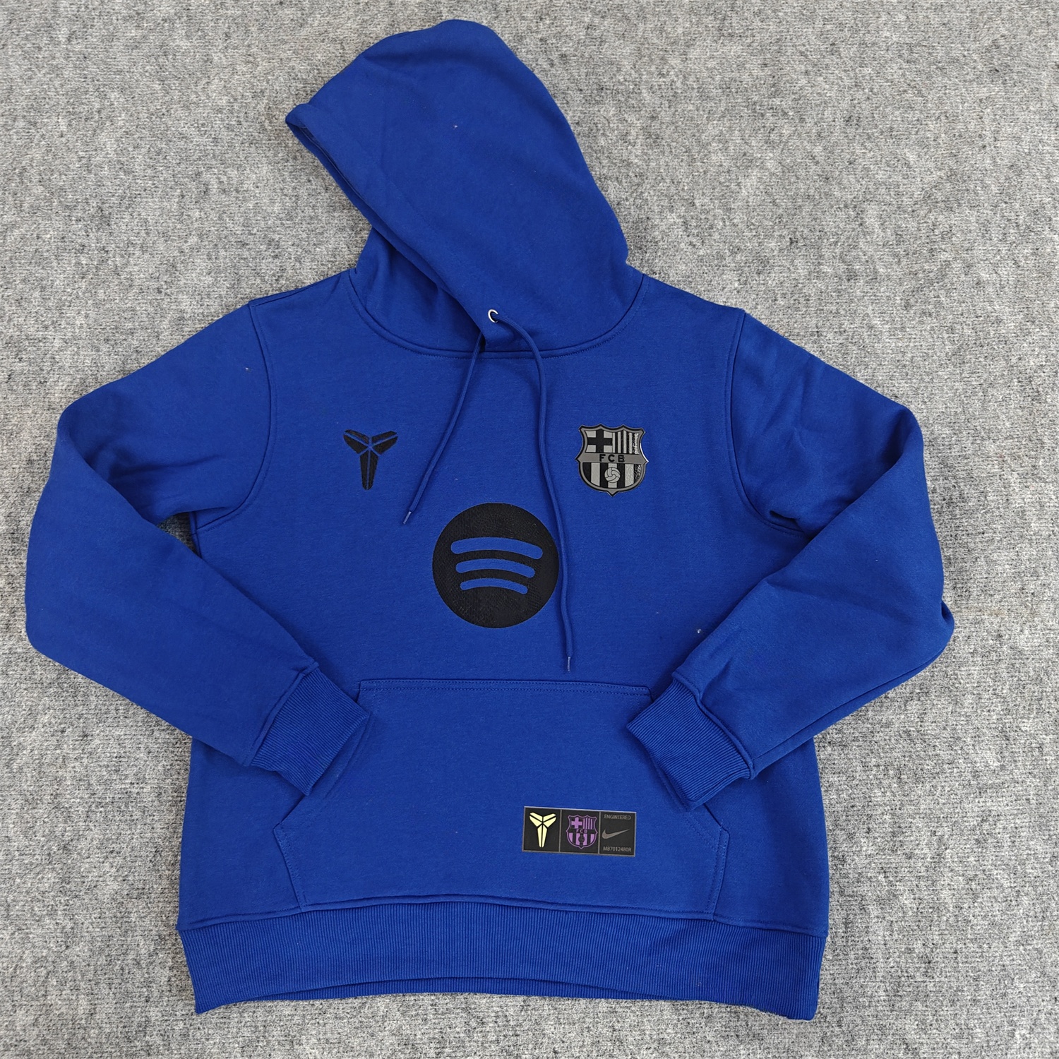 Barcelona 25-26 KB Logo Unisex Pullover Hoodie - UnitedFutballJersey