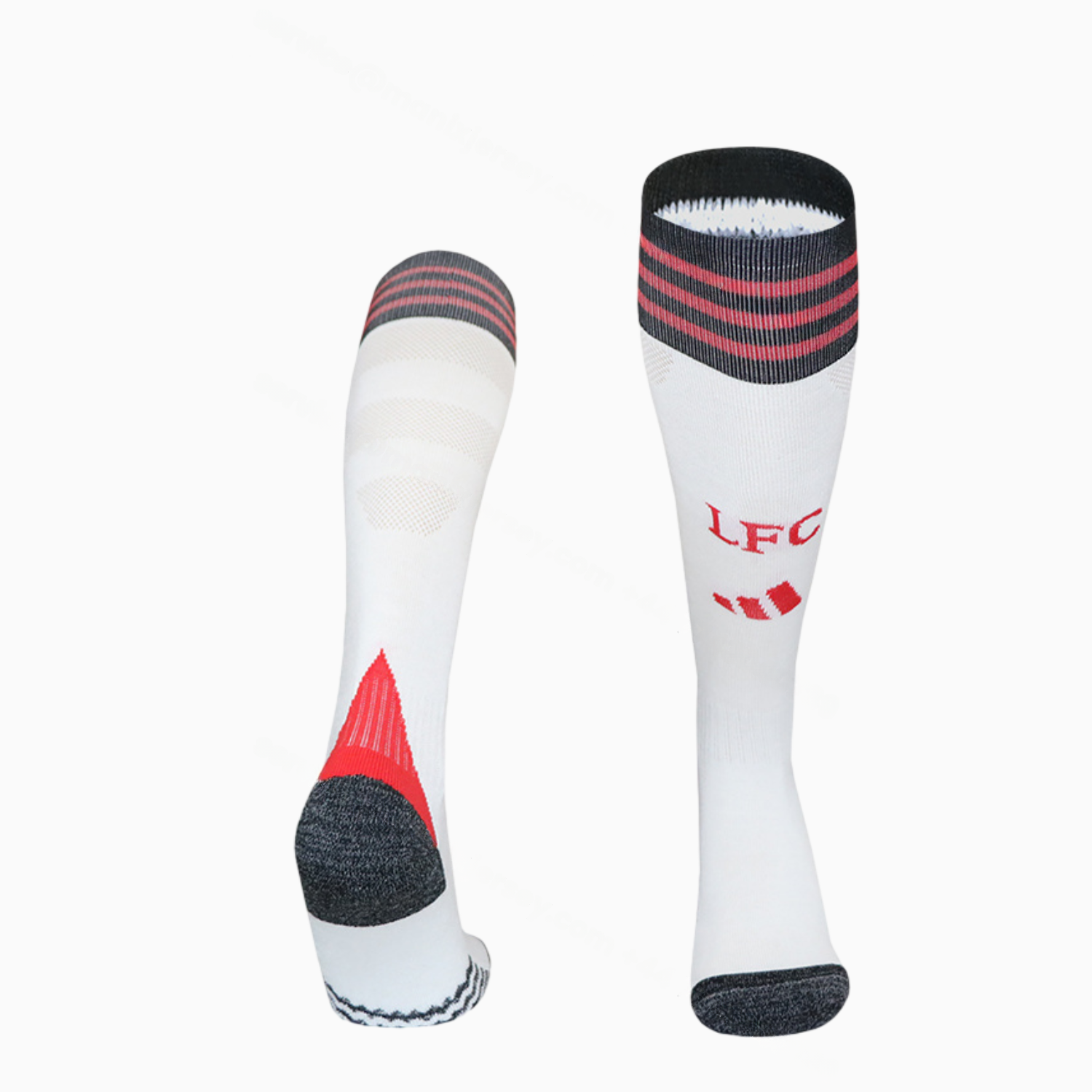Liver.pool 25-26 Away Socks - White - UnitedFutballJersey