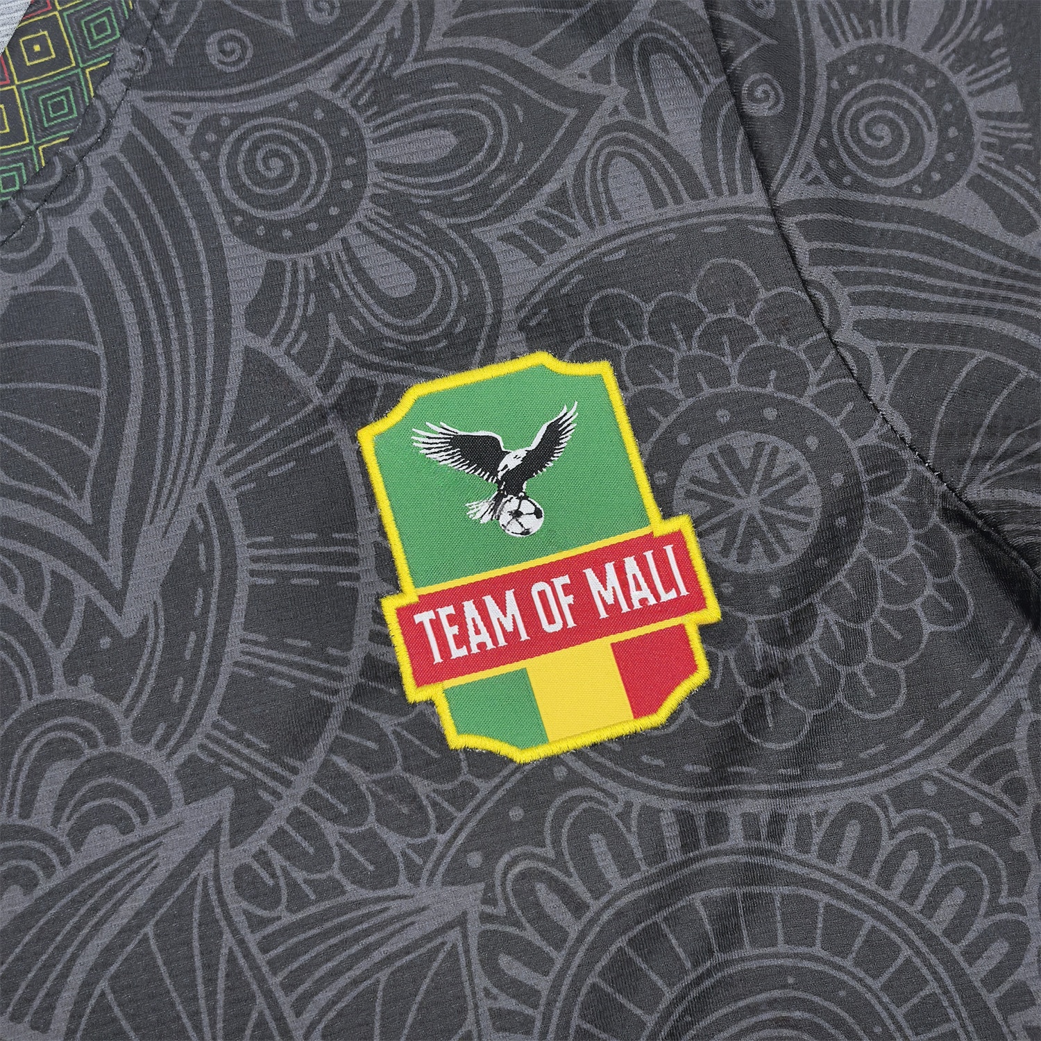 Mali 25-26 Black Special Jersey - Fans Version - UnitedFutballJersey