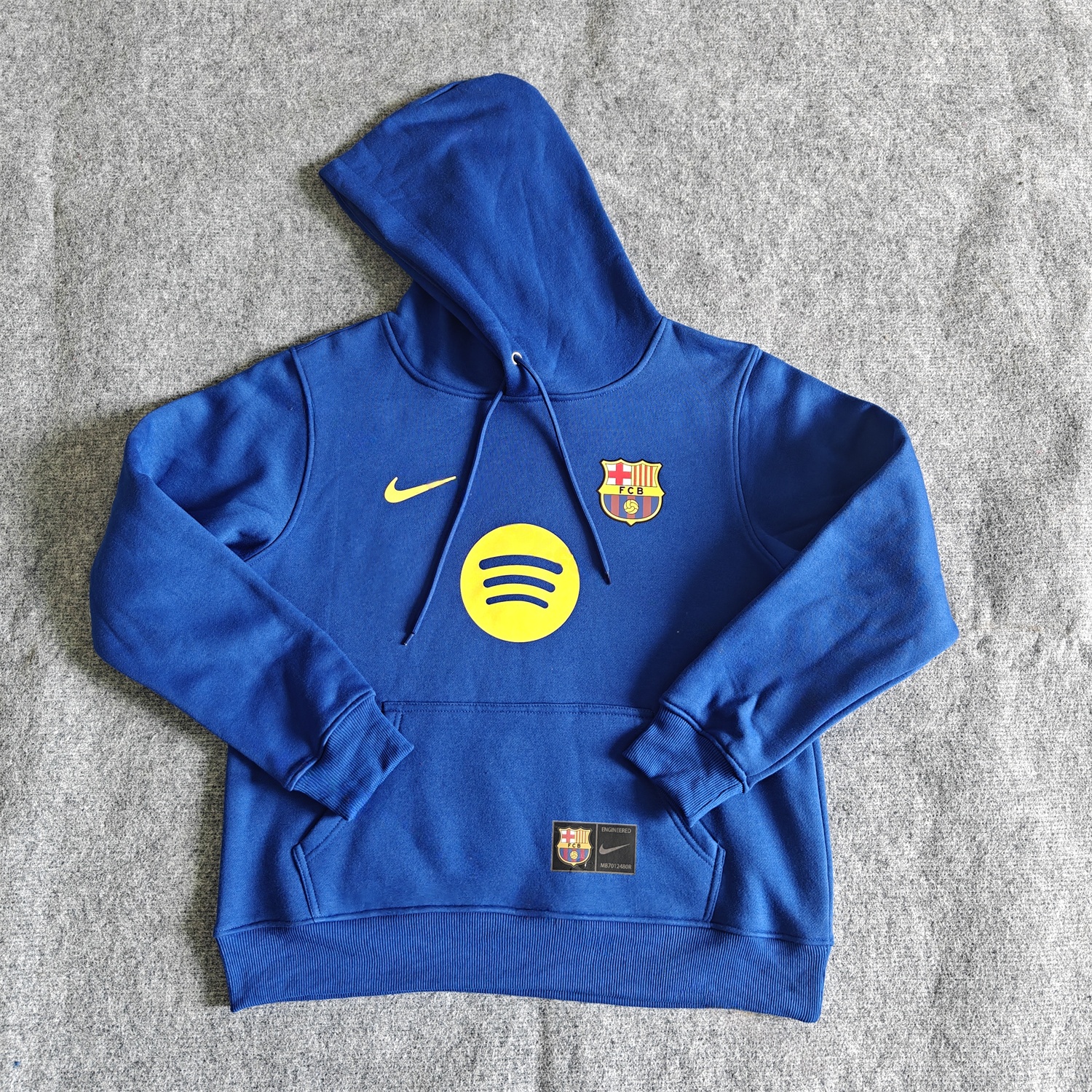 Barcelona 25-26 Big Logo Unisex Pullover Hoodie - UnitedFutballJersey