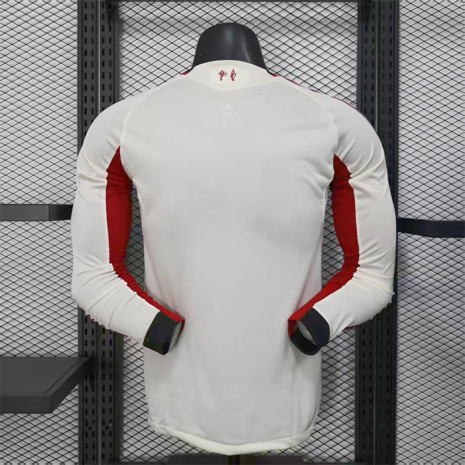 Liver.pool 25-26 Away Beige Long Sleeves Jersey - Player Version - UnitedFutballJersey