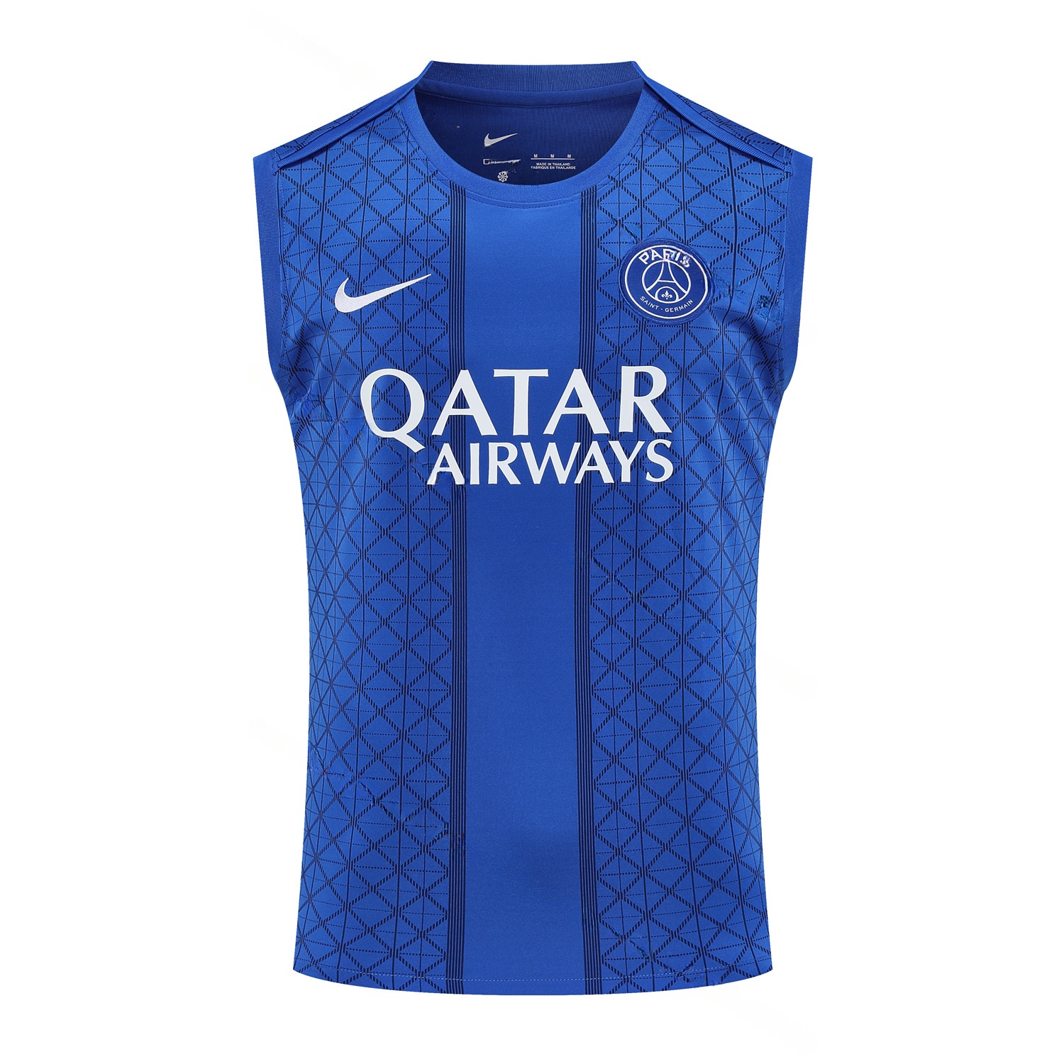 Paris Saint-Germain PSG 25-26 Vest Training Set - Ocean Blue Vest & Deep Blue Shorts - UnitedFutballJersey
