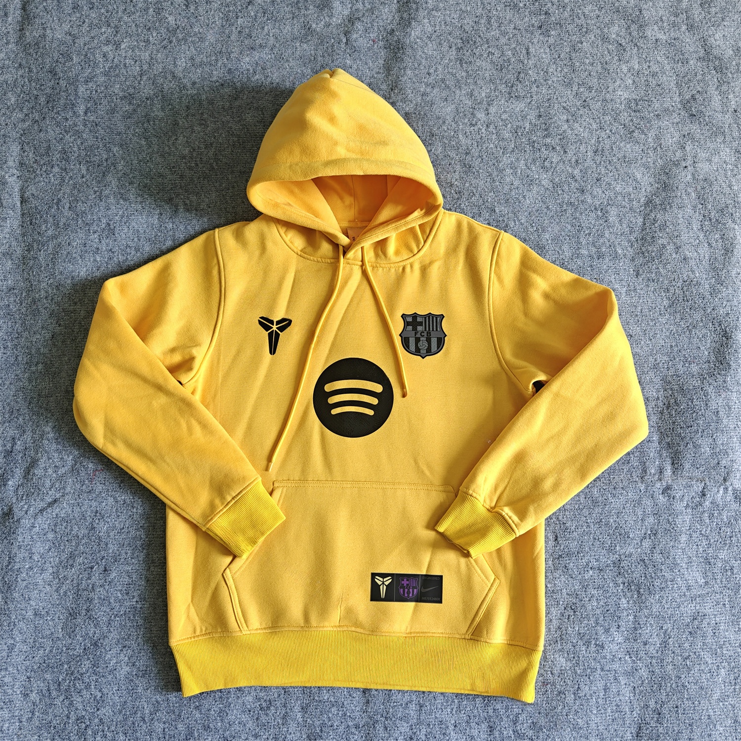 Barcelona 25-26 KB Logo Unisex Pullover Hoodie - UnitedFutballJersey