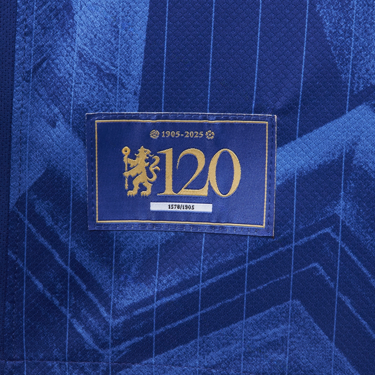 C.H.E.L.S.E.A 25-26 120th Anniversary Home Unsponsored Jersey - Fans Version - UnitedFutballJersey