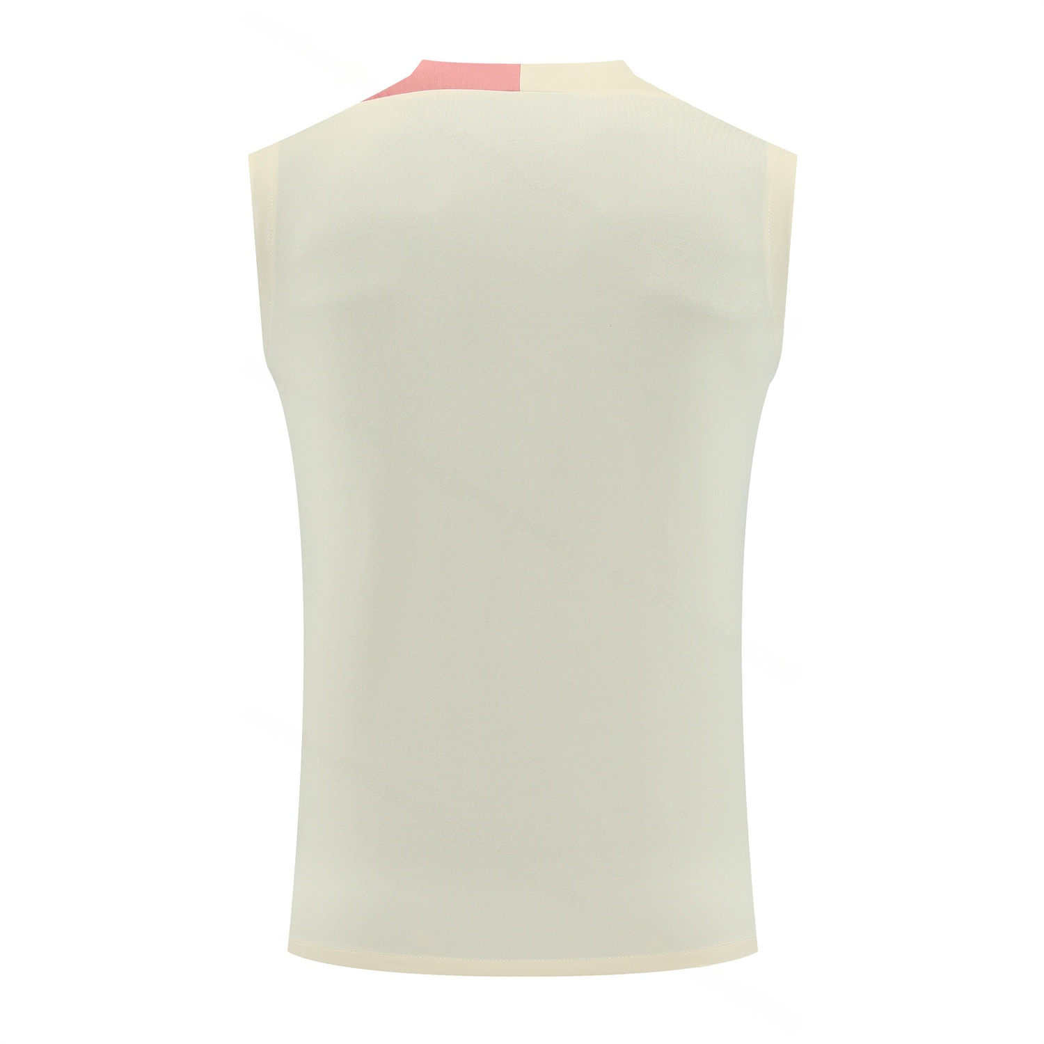 Barcelona 25-26 Vest Training Set - Cream Vest & Deep Blue Shorts - UnitedFutballJersey