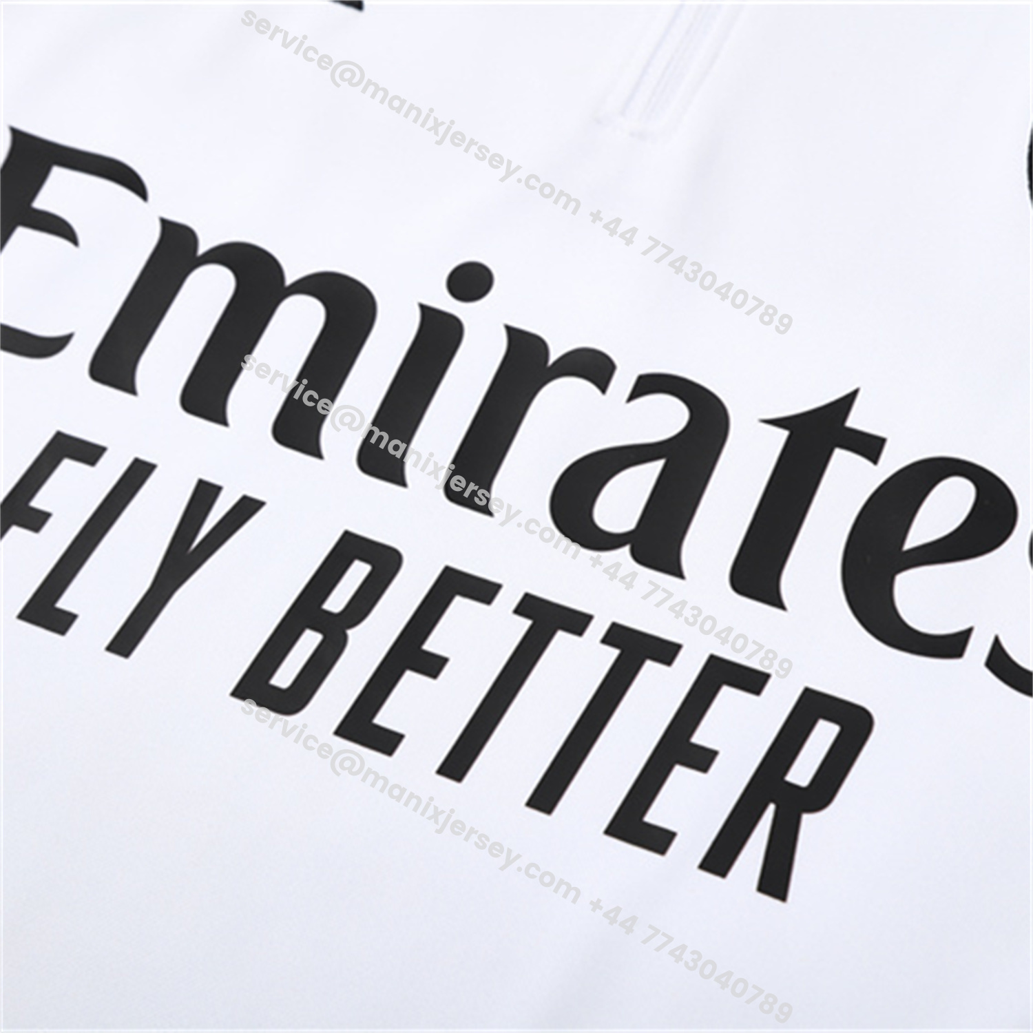 Arsenal 25-26 Kids Long Sleeve Training Set - White Top & Black Pants - UnitedFutballJersey