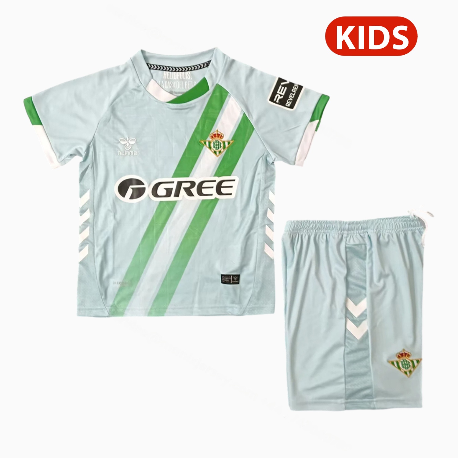 Real Betis 25-26 Away Kids Kit - UnitedFutballJersey