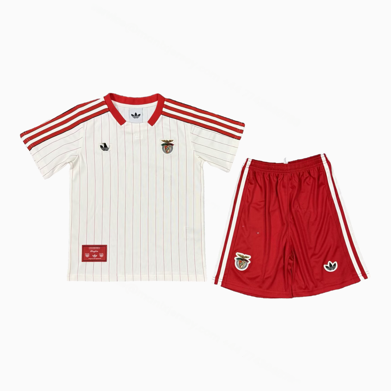 Benfica 25-26 Icon Range Travel White Special Edition Kids Kit - UnitedFutballJersey