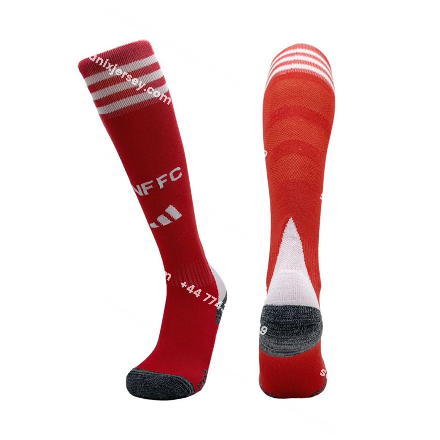 Nottingham Forest 25-26 Home Socks - Red - UnitedFutballJersey