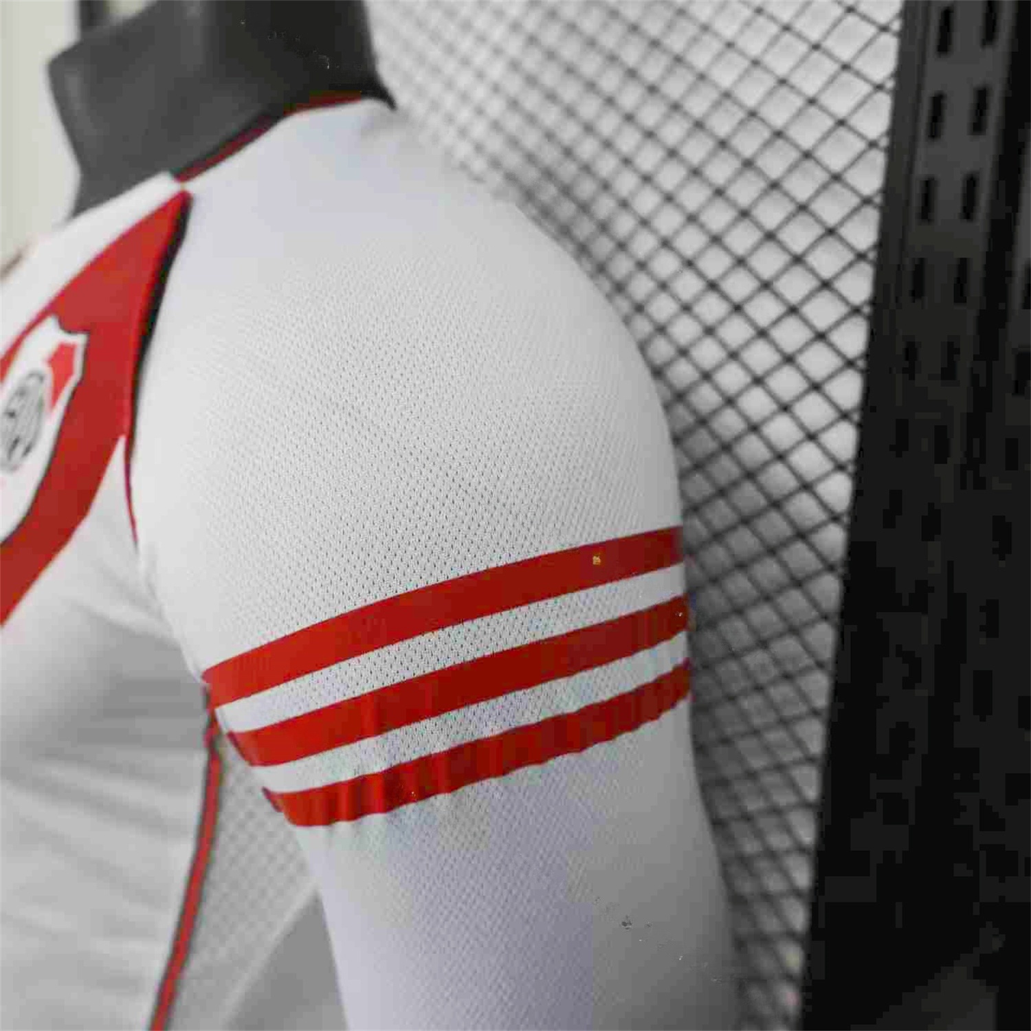 River Plate 25-26 Home Unsponsored Long Sleeves Jersey - Player Version - UnitedFutballJersey