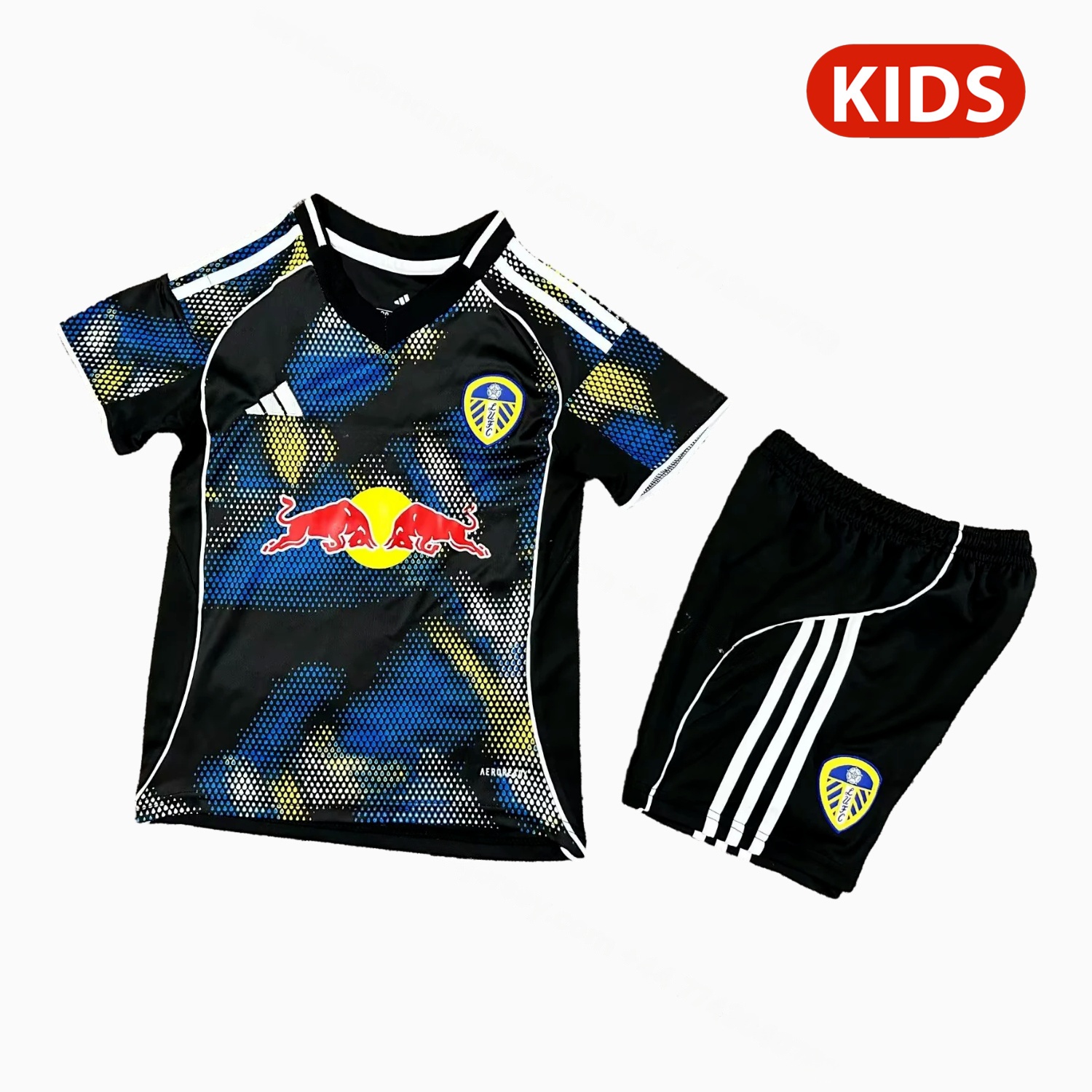 Leeds United 25-26 Third Kids Kit - UnitedFutballJersey