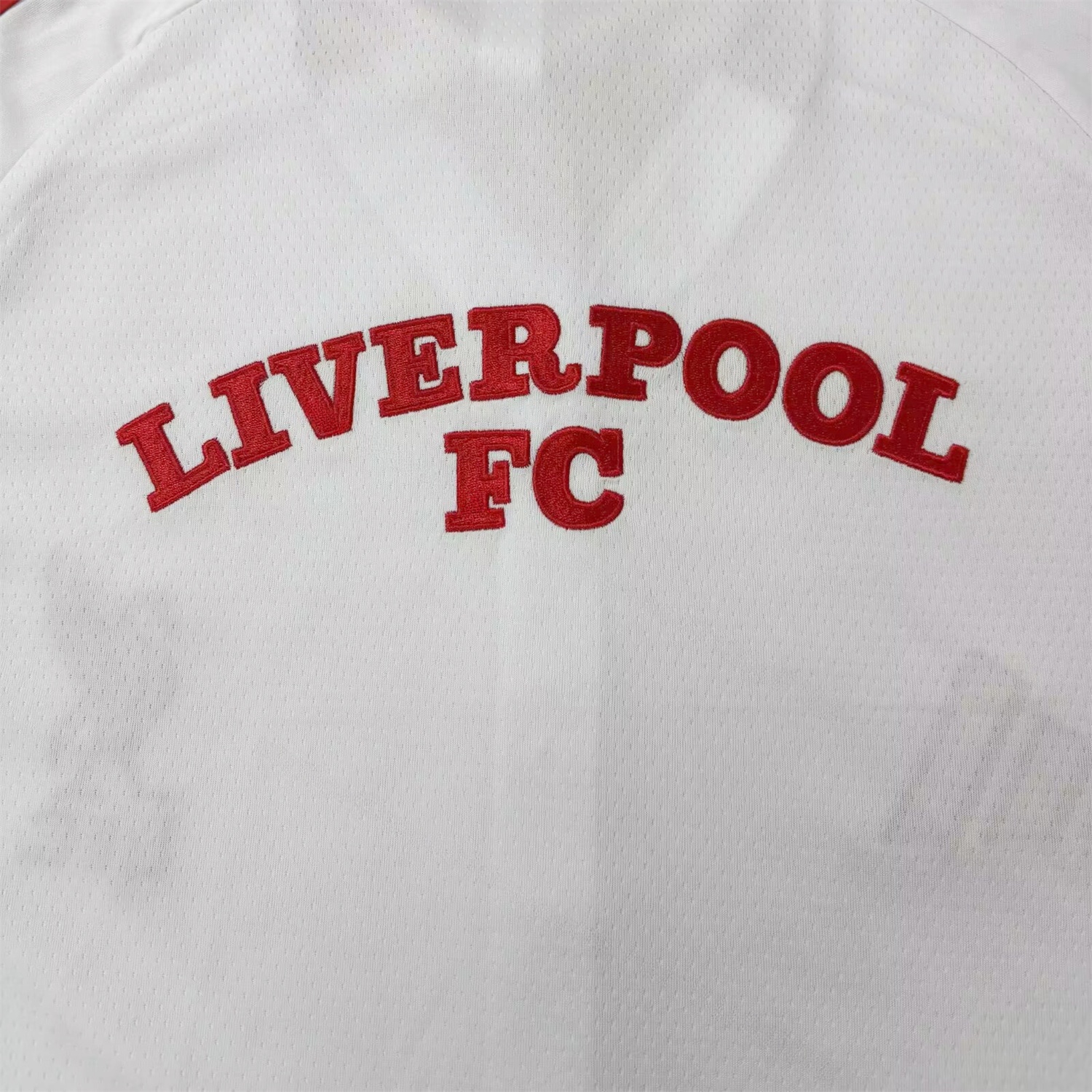 Liver.pool 25-26 White Baseball Jersey - UnitedFutballJersey