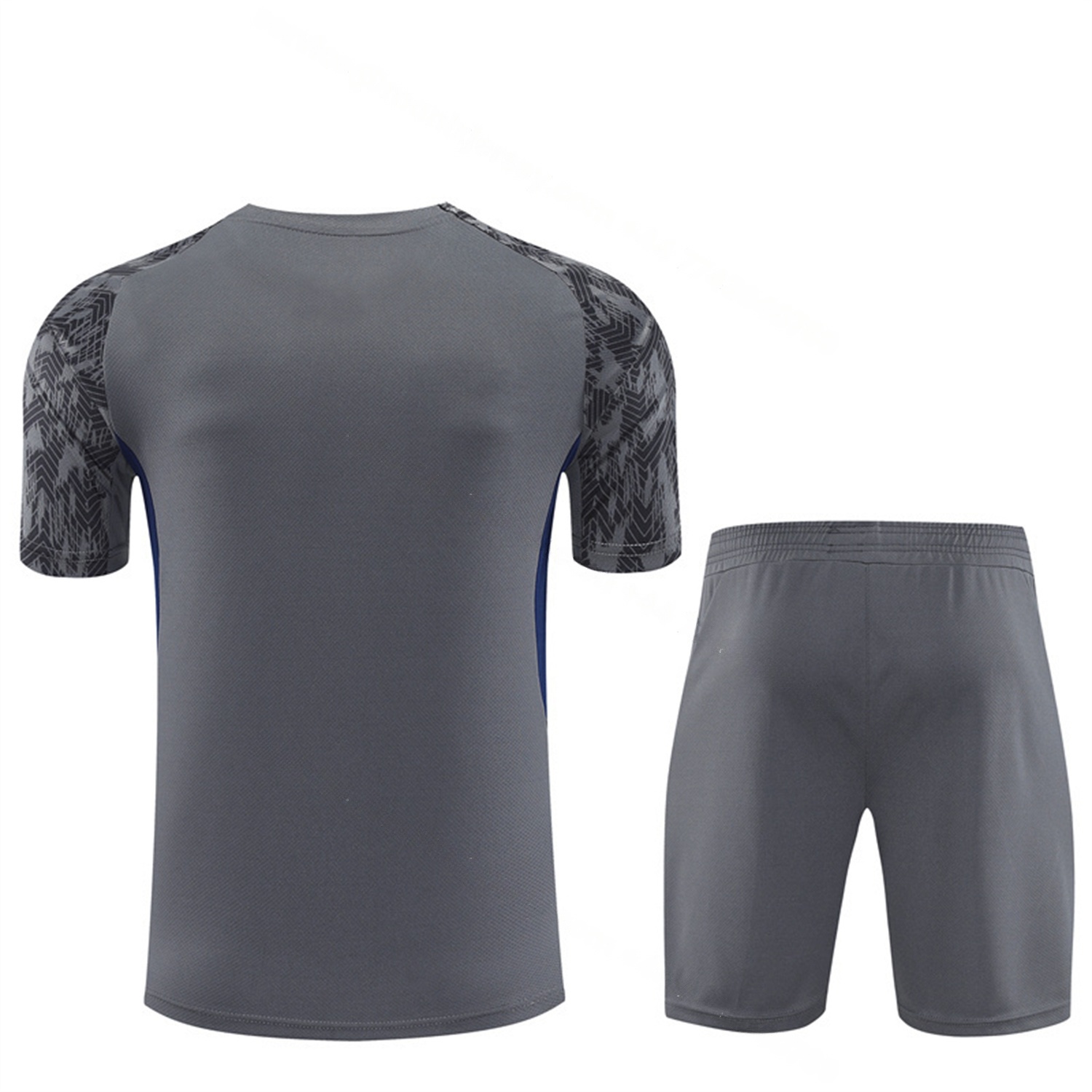 Feyenoord 25-26 Kids Short-Sleeve Training Set - Dark Gray Top & Dark Gray Shorts - UnitedFutballJersey