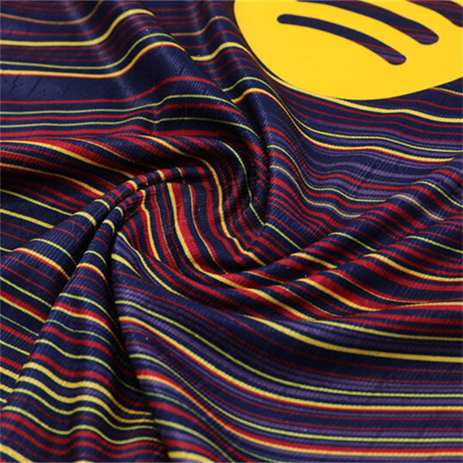 Barcelona 25-26 Long Sleeve Training Set - Purple Camouflage Top & Blue Pants - UnitedFutballJersey