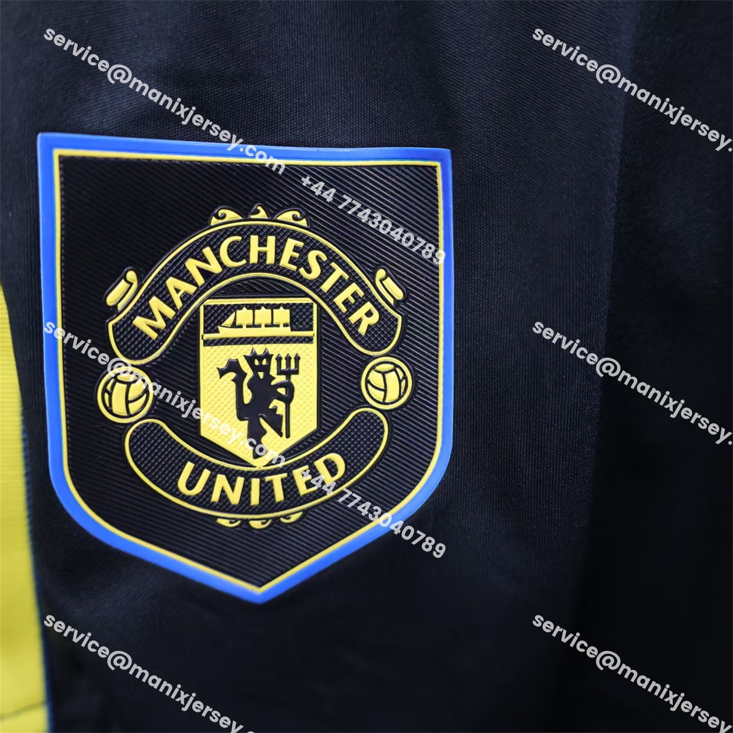 Manchester United 25-26 Third Black Shorts - Player Version - UnitedFutballJersey