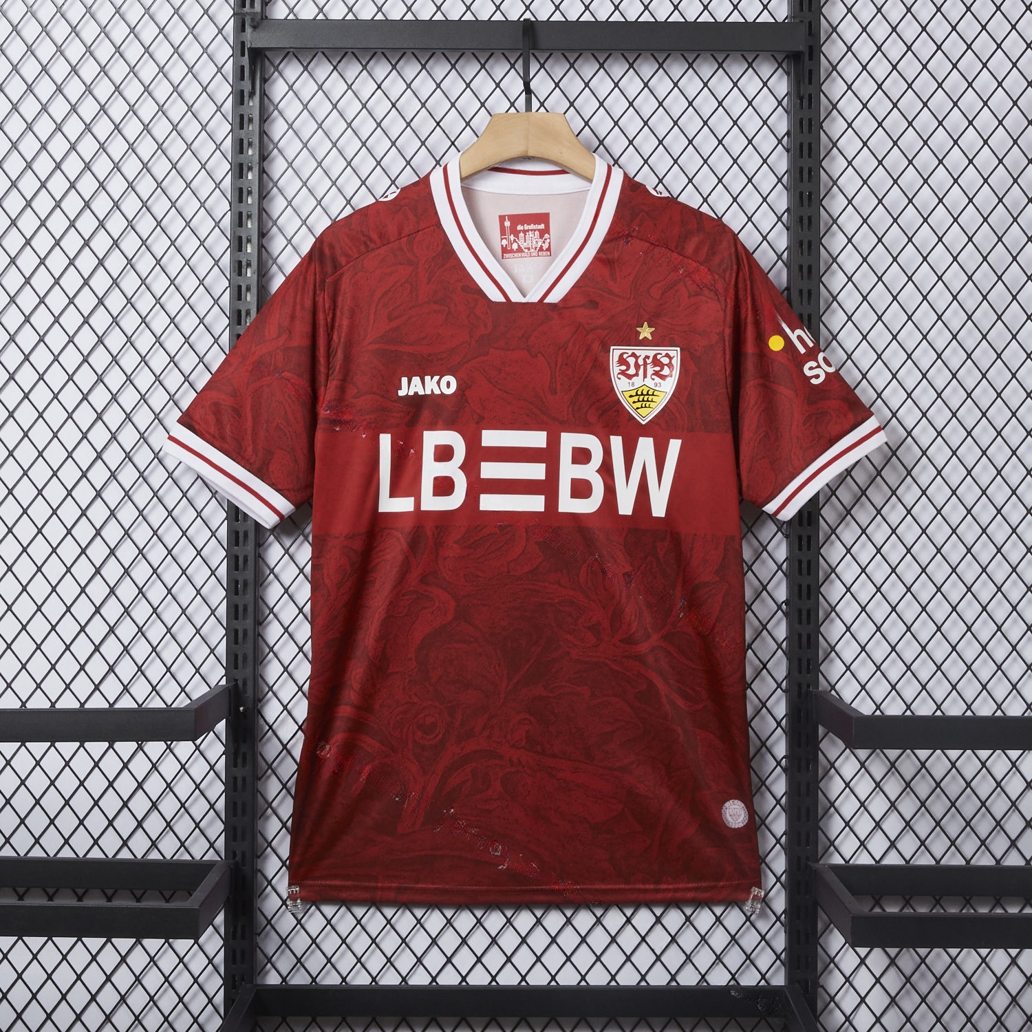 VfB Stuttgart 25-26 Away Red Jersey - Fans Version - UnitedFutballJersey