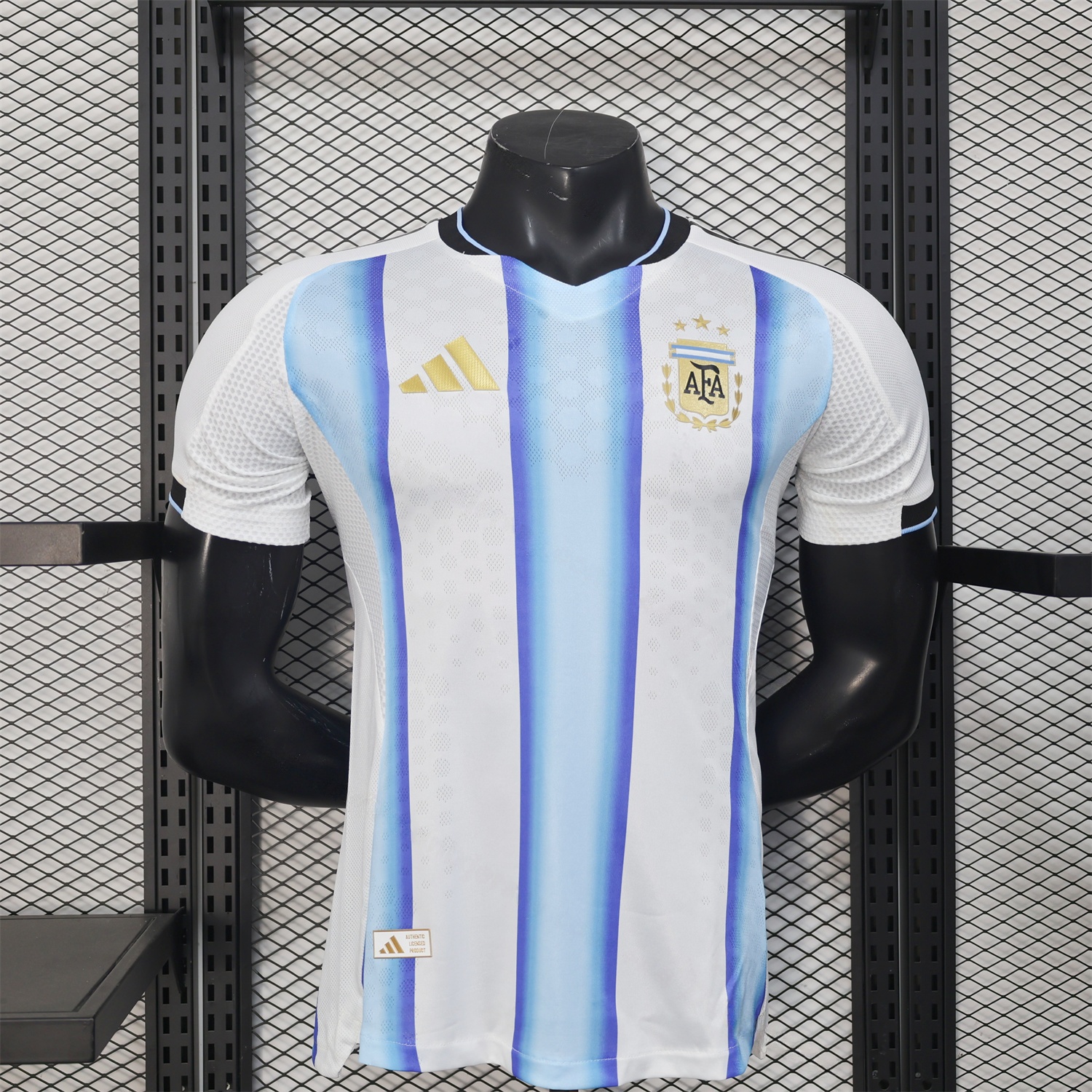 Argentina 25-26 Home Blue White Jersey(Leaked Version) - Player Version - UnitedFutballJersey