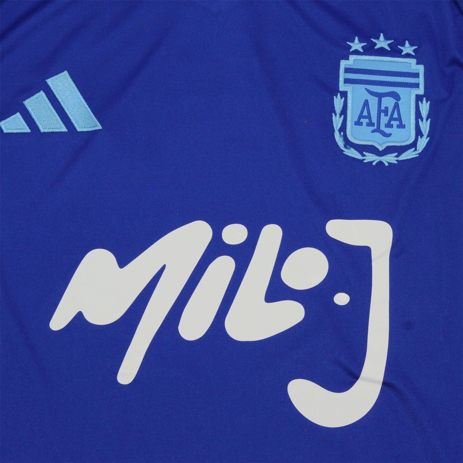 Argentina 25-26 Milo J Blue Special Jersey - Fans Version - UnitedFutballJersey