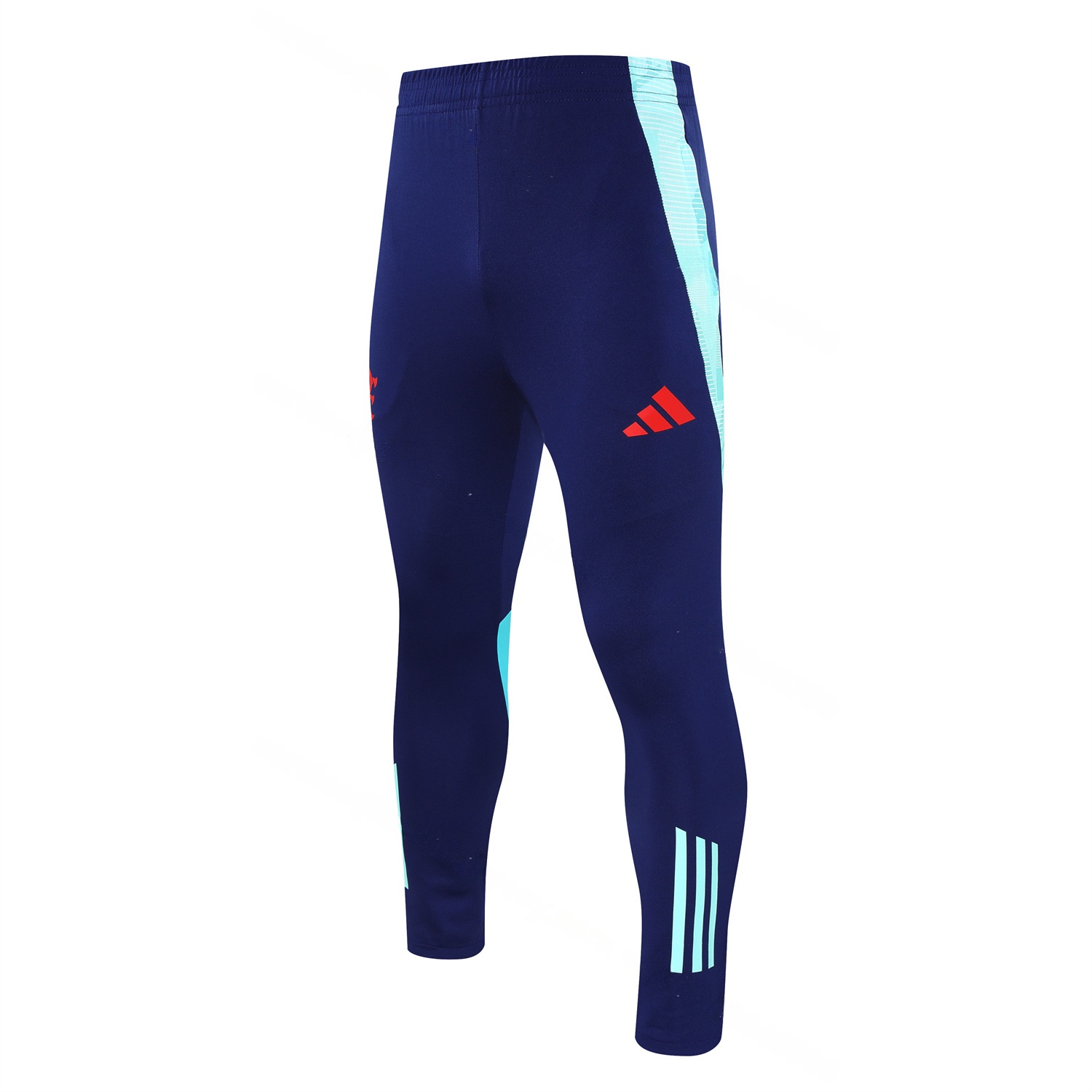 Flamengo 25-26 Long Sleeve Training Set - Light Blue Top & Deep Blue Pants - UnitedFutballJersey