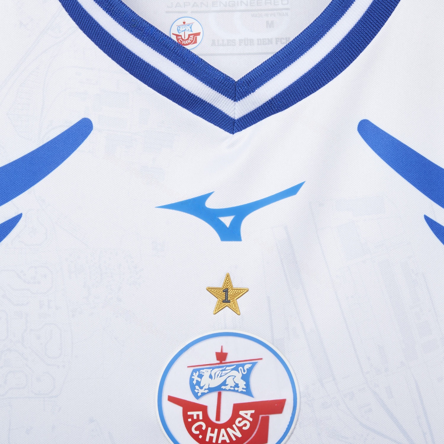 Hansa Rostock 25-26 Away Jersey - Fans Version - UnitedFutballJersey