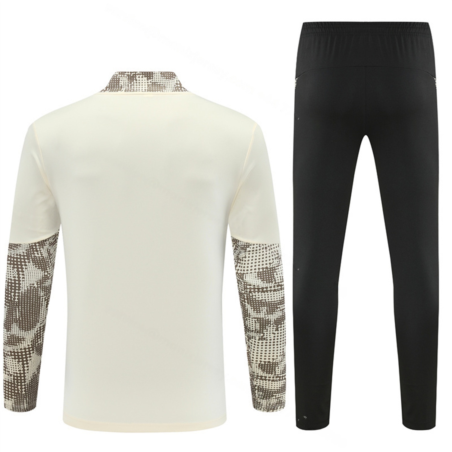 PSV Eindhoven 25-26 Long Sleeve Training Set - Khaki Top & Black Pants - UnitedFutballJersey