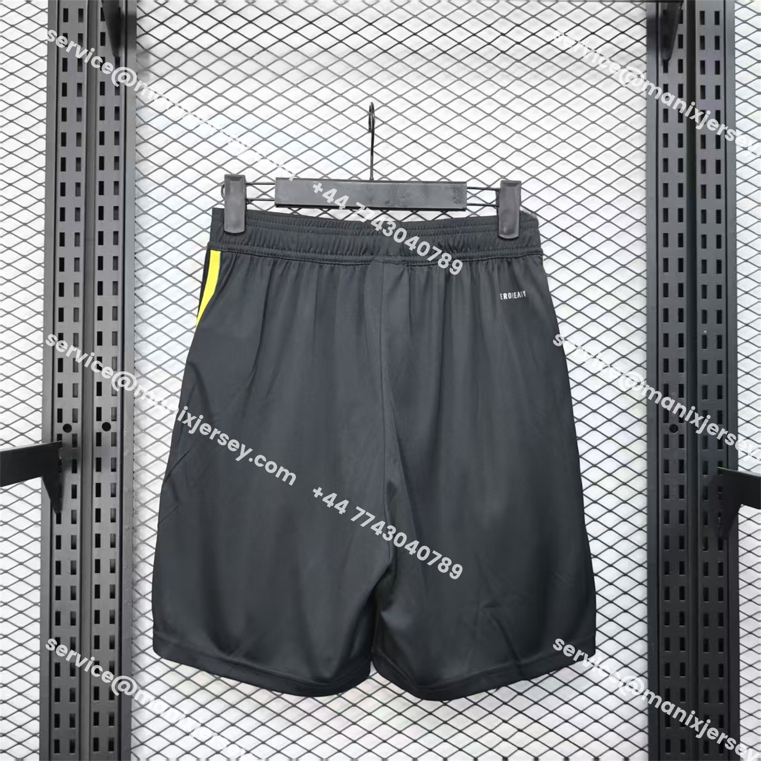 Manchester United 25-26 Third Black Shorts - Player Version - UnitedFutballJersey